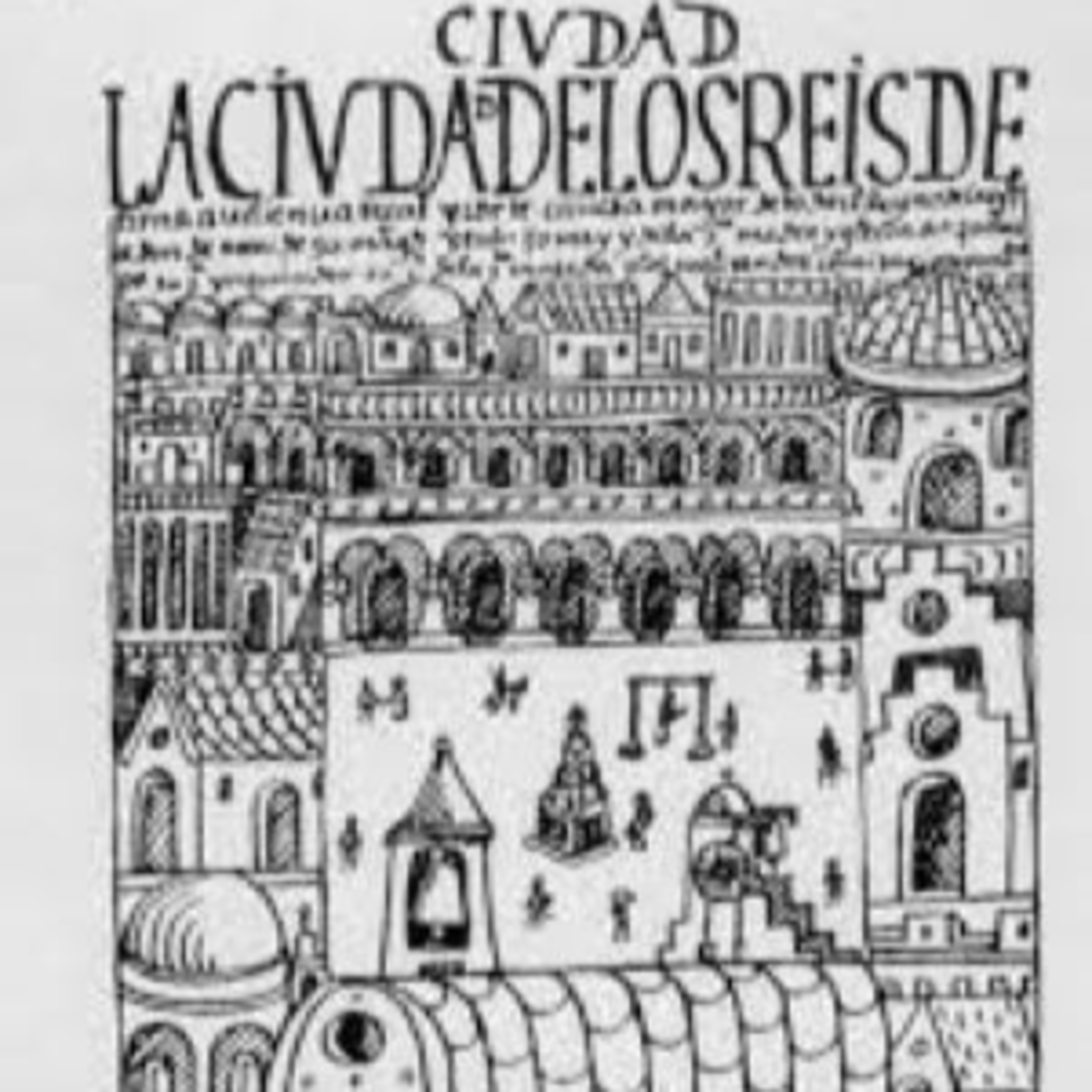 The city of Lima/Pizarro's checkerboard episode artwork