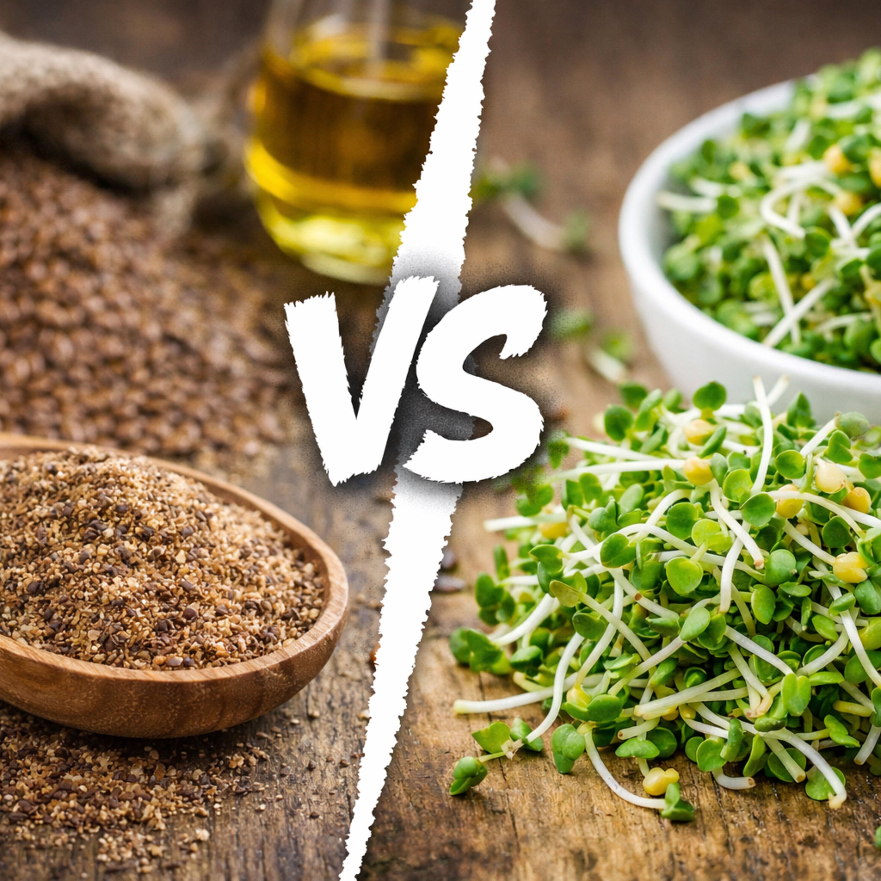 16. Flaxseeds vs Broccoli Sprouts: Which is Healthier?  episode artwork