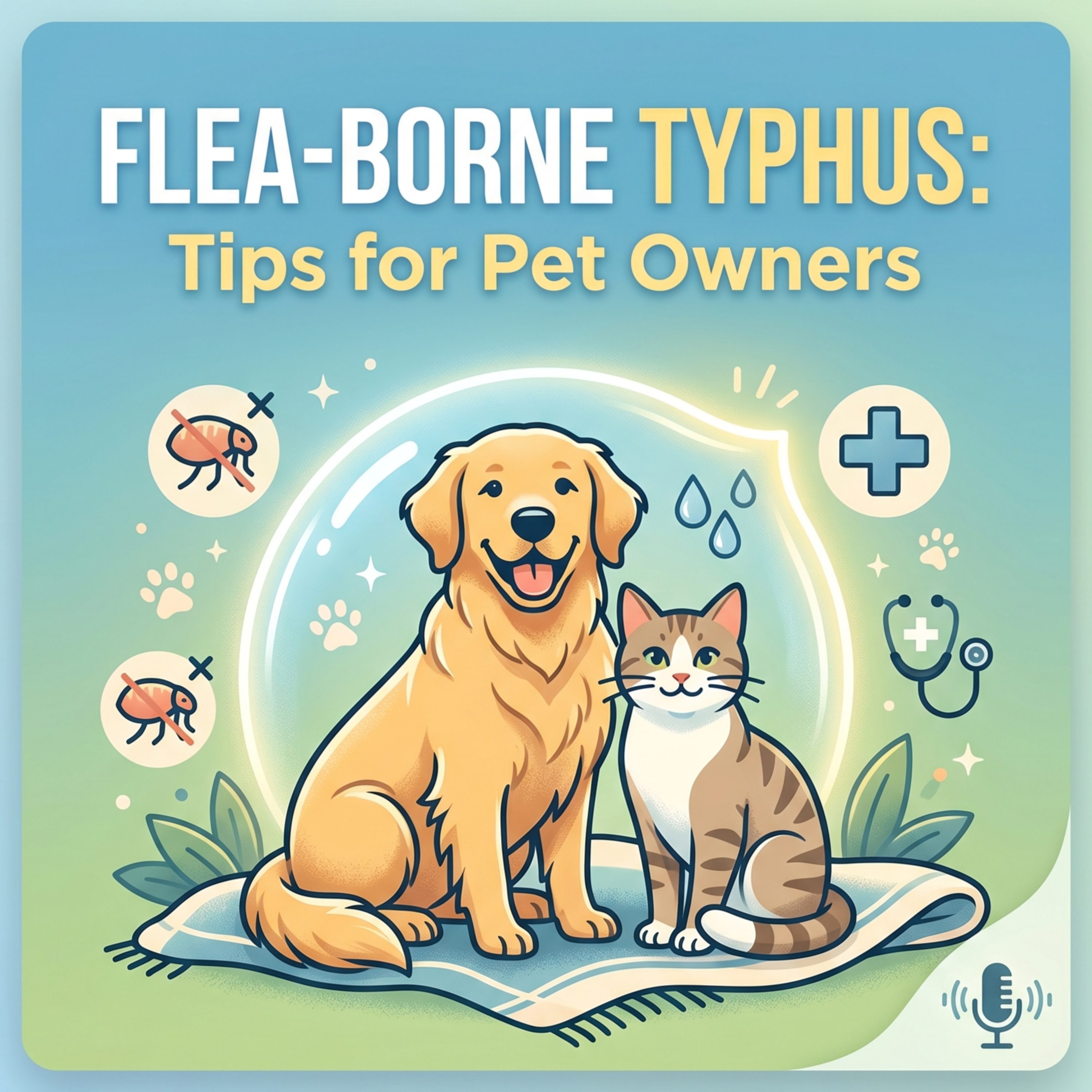 38. Flea-Borne Typhus: Tips for Pet Owners episode artwork