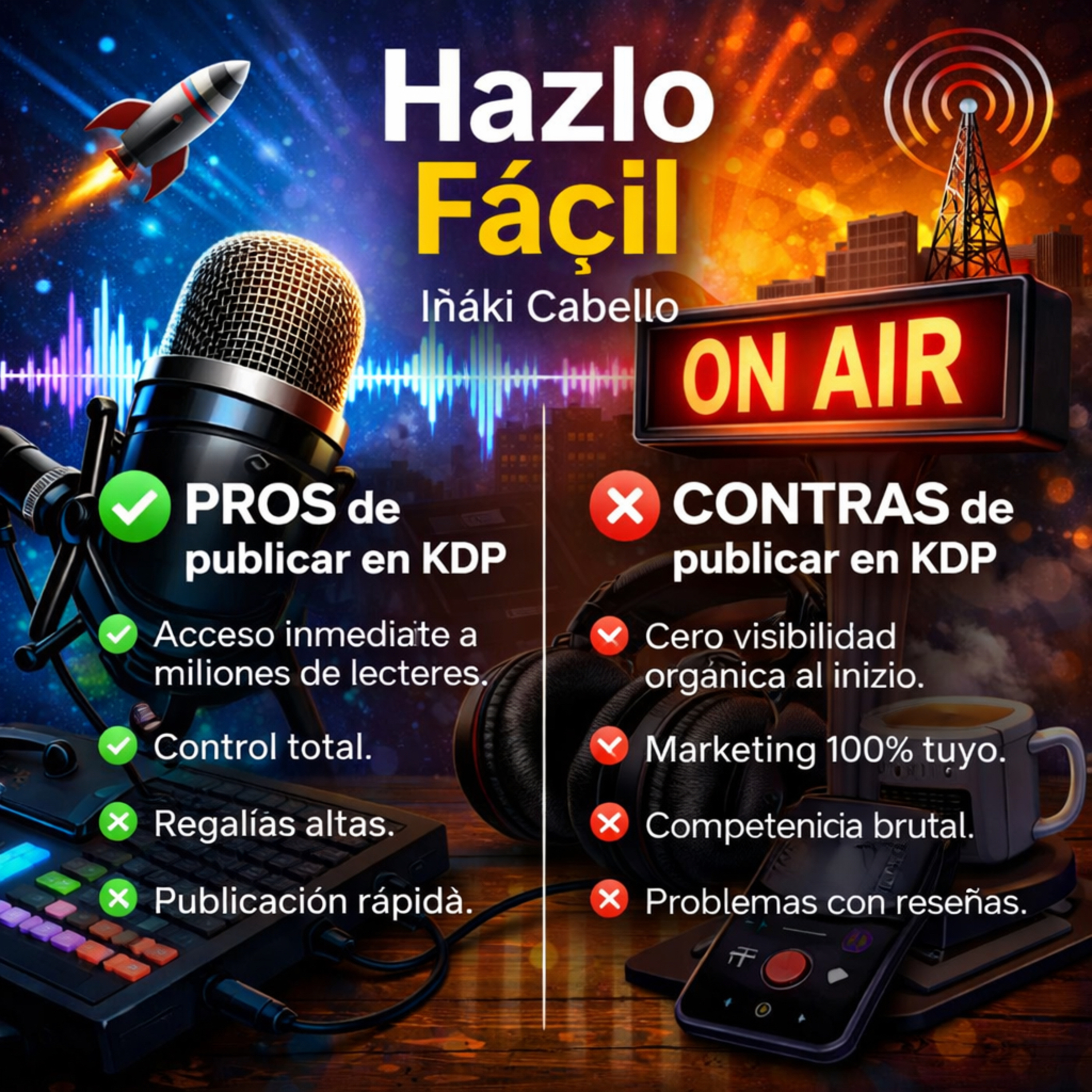 Portada de Iñaki Cabello autor Hazlo Facil