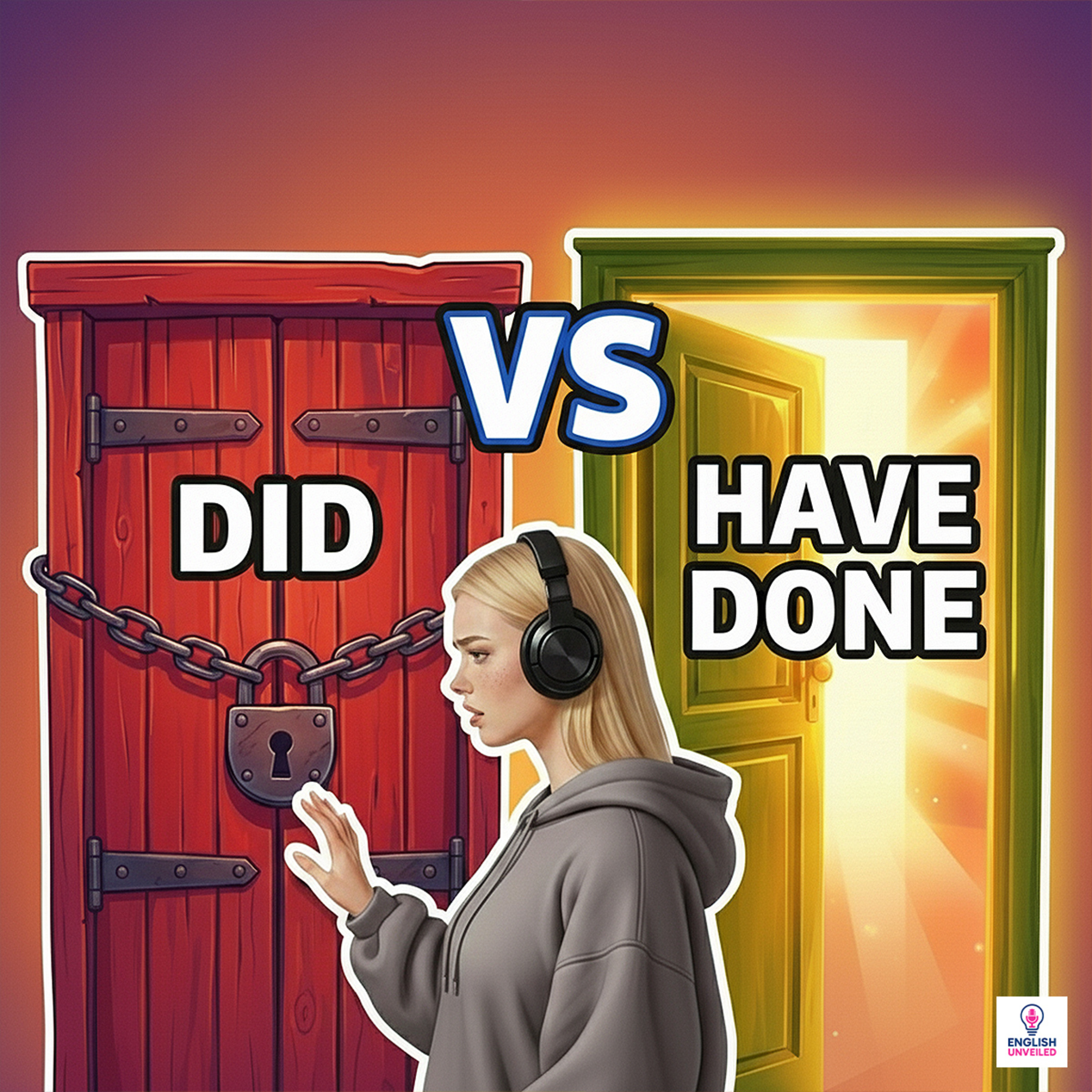 English Learning Podcast: "I Did" or "I Have Done"? (Stop The Confusion) episode artwork