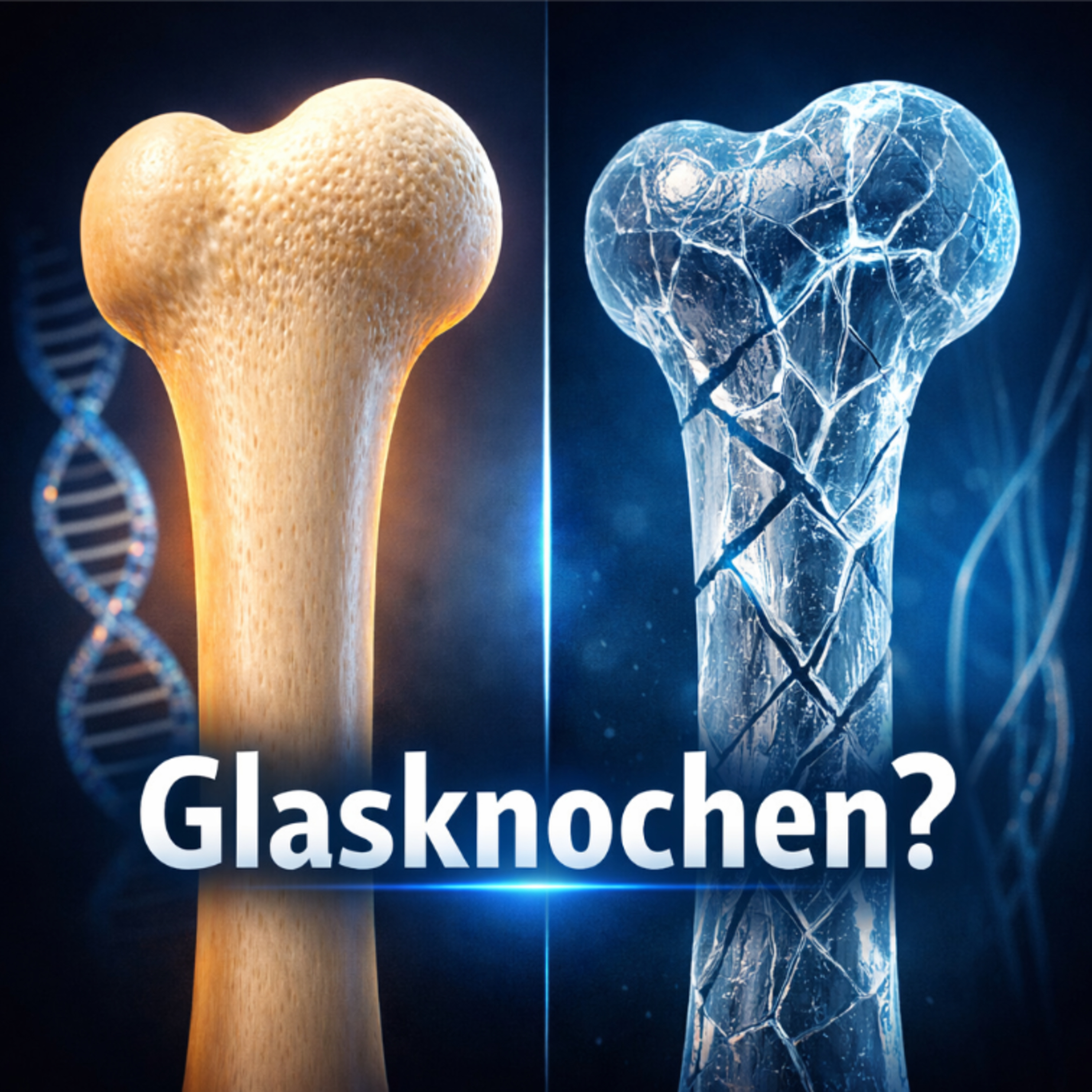 Glasknochenkrankheit einfach erklärt | Warum Knochen wie Glas brechen können #Medizin #Genetik  episode artwork