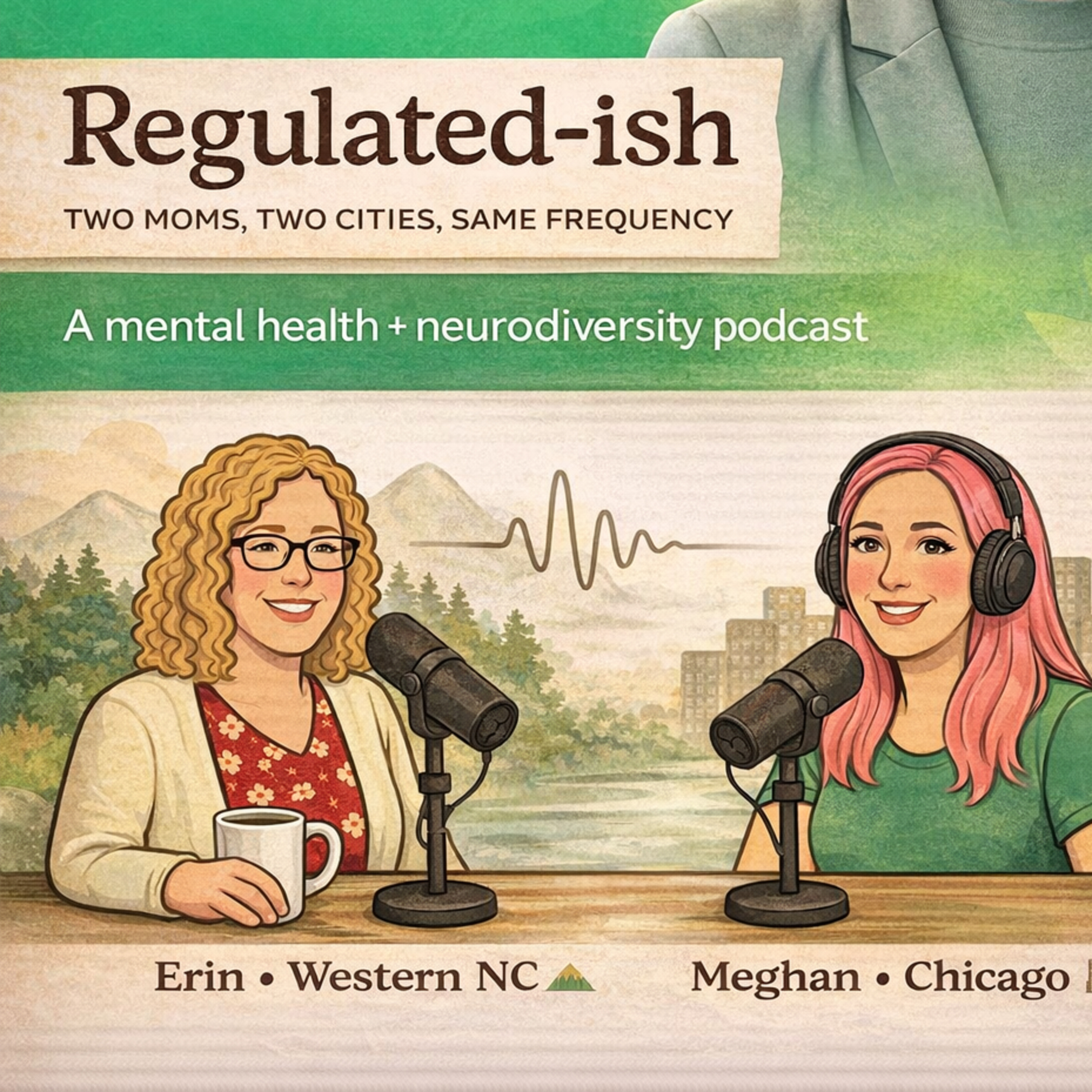 Nervous System & January Burnout: Real Conversations on Mom Therapy | Regulated-ish episode artwork