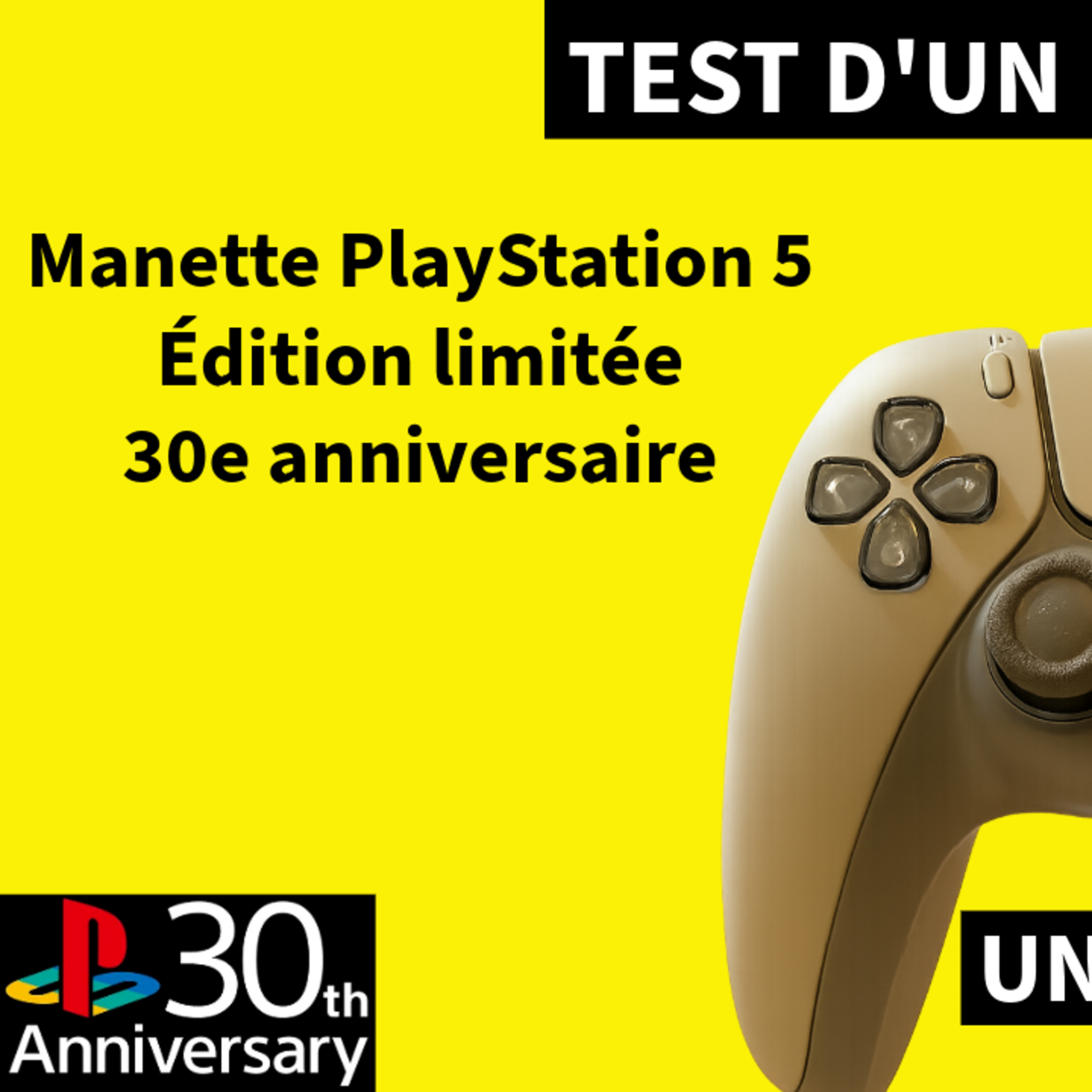 UNBOXING Manette DualSense® PlayStation 5 - Édition limitée 30e anniversaire episode artwork