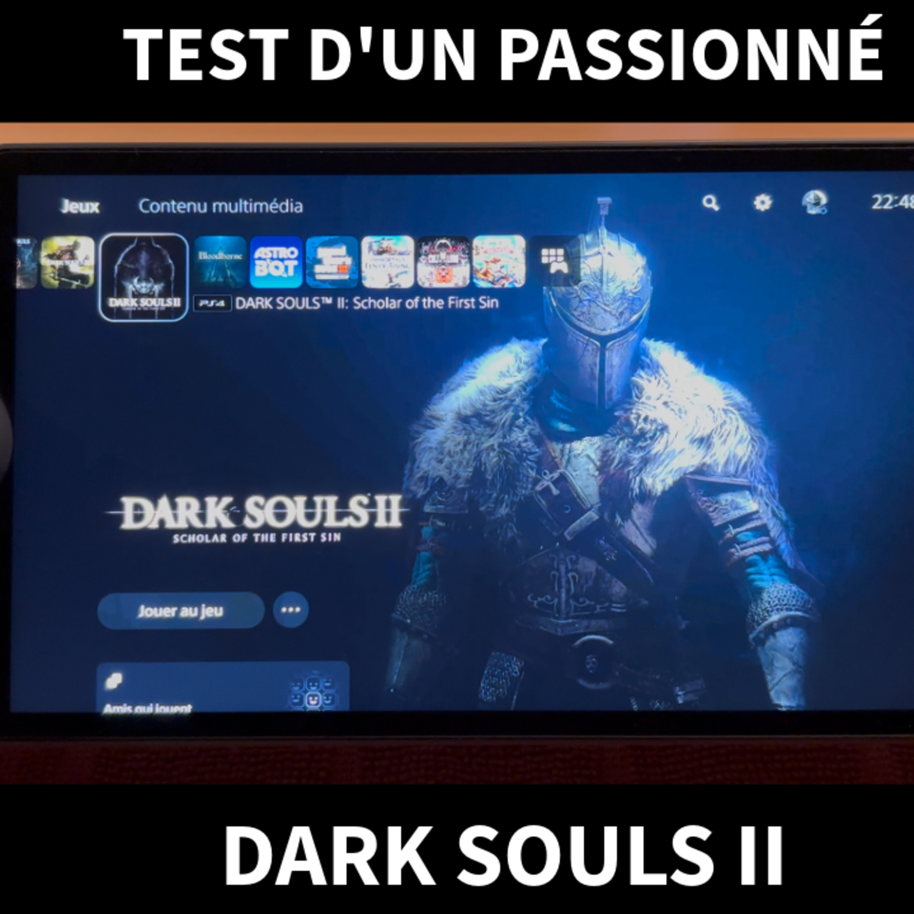 Let's play FR #1 DARK SOULS II sur PlayStation Portal episode artwork