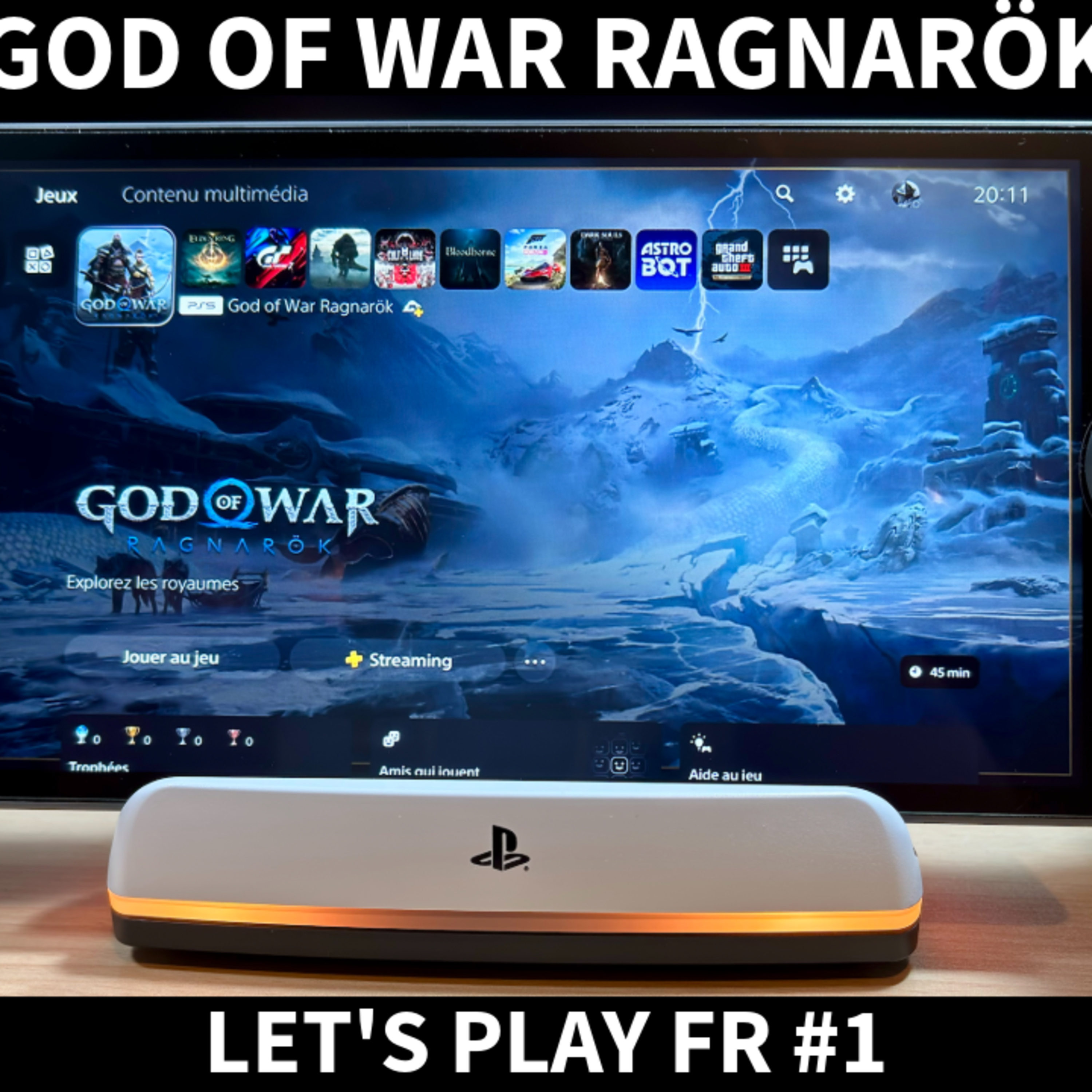 Let's play FR #1 GOD OF WAR RAGNARÖK sur PlayStation Portal episode artwork