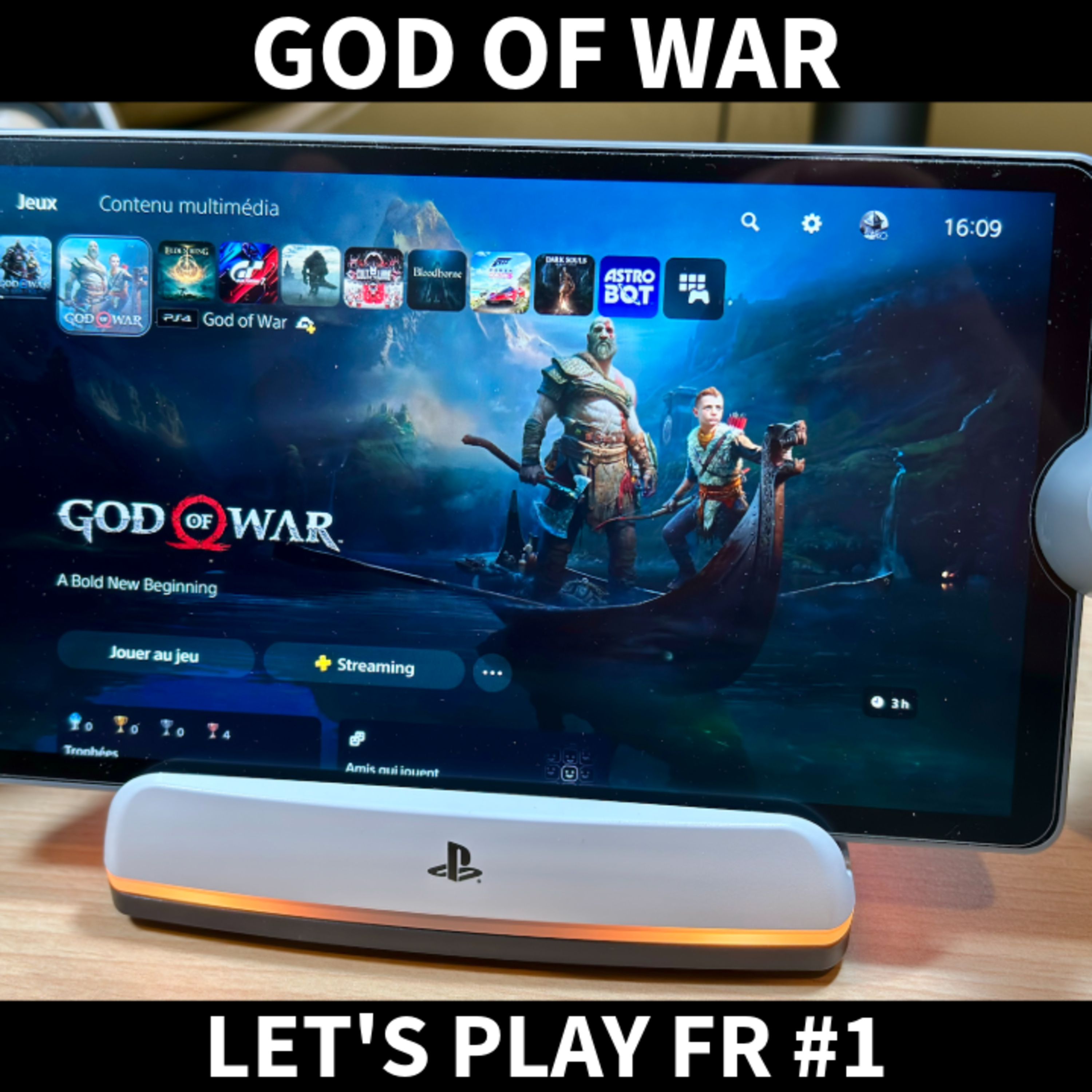Let's play FR #1 GOD OF WAR sur PlayStation Portal episode artwork