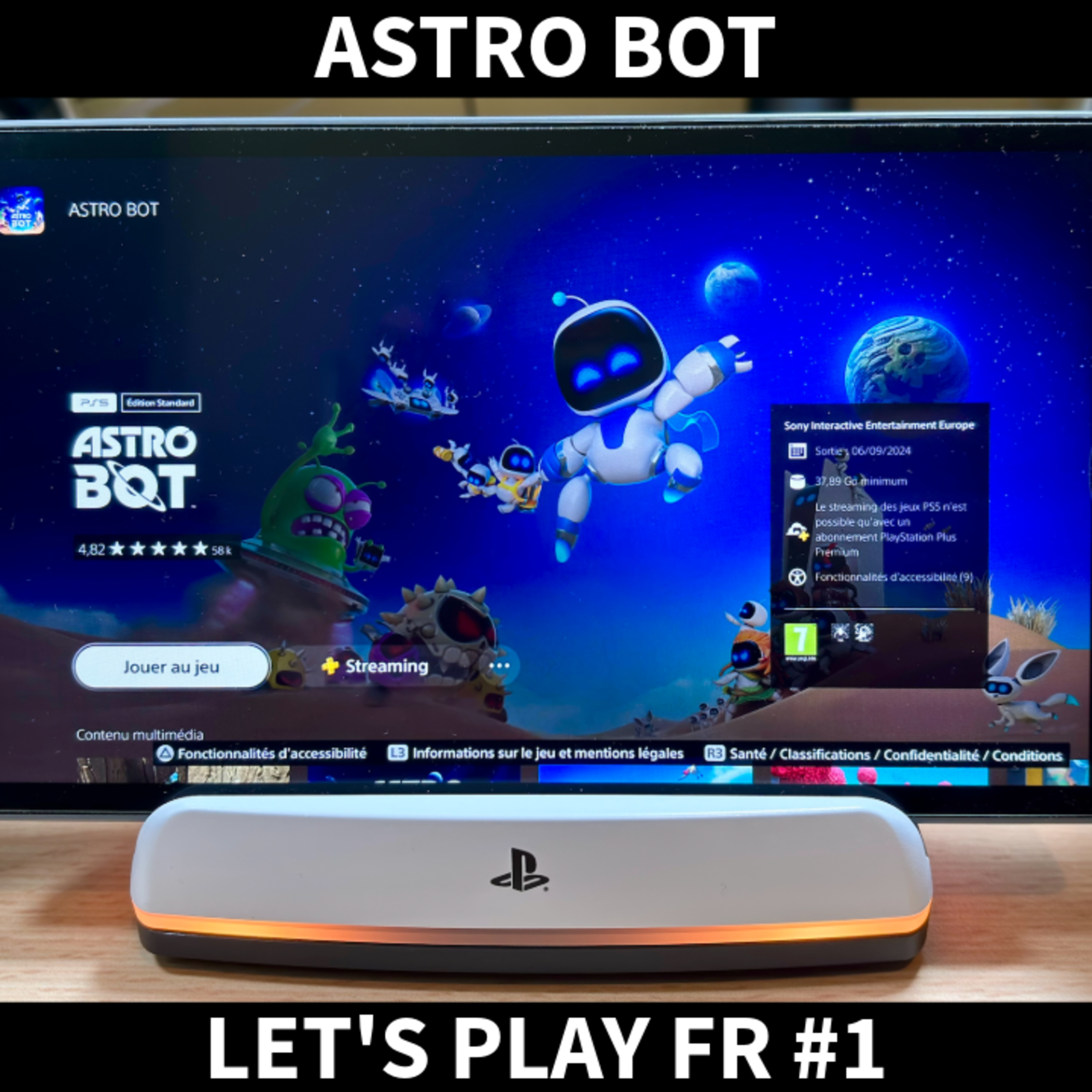 Let's play FR #1 ASTRO BOT "sans commentaire " sur PlayStation Portal episode artwork