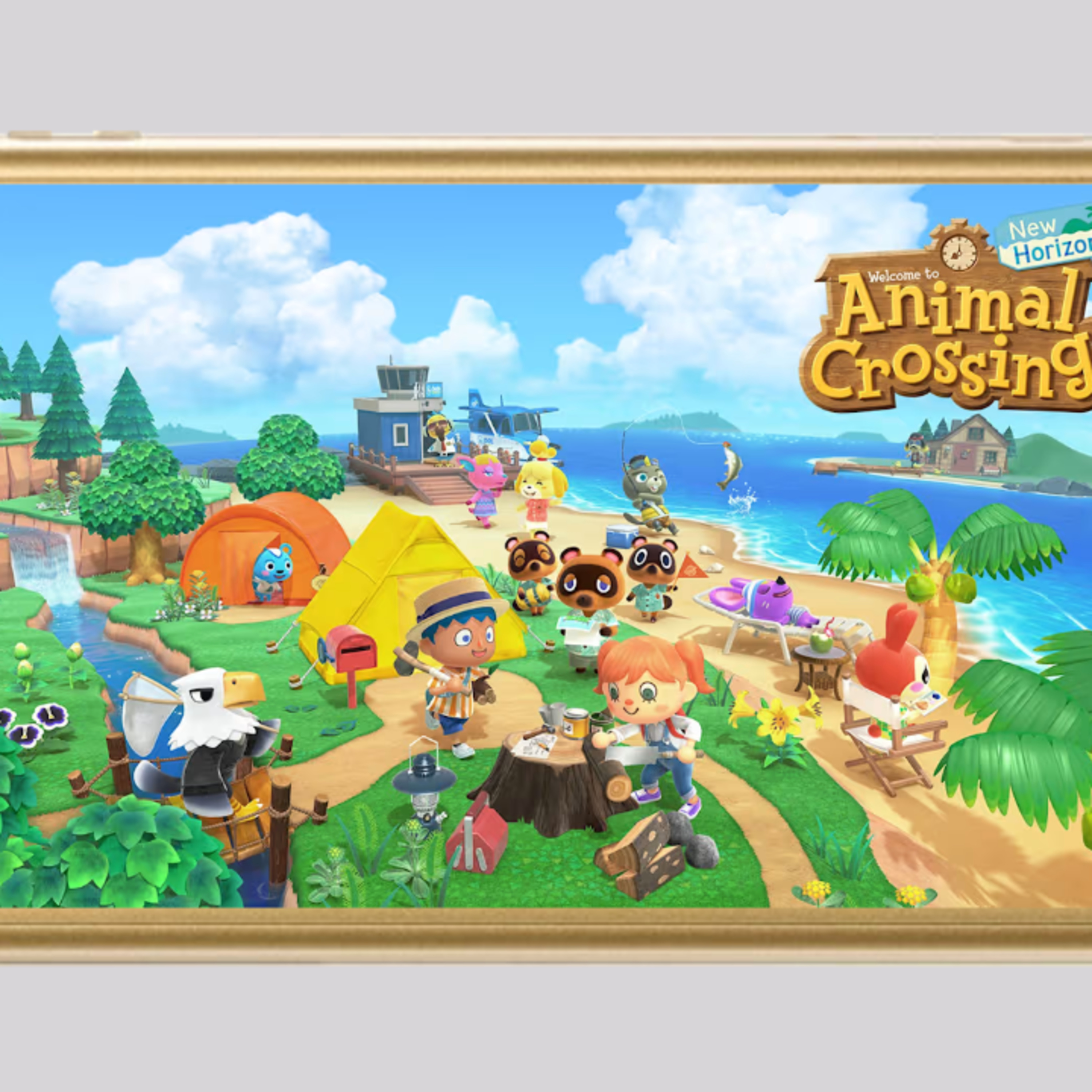 Animal Crossing: New Horizons Switch Lite Hyrule Edition Gameplay episode artwork