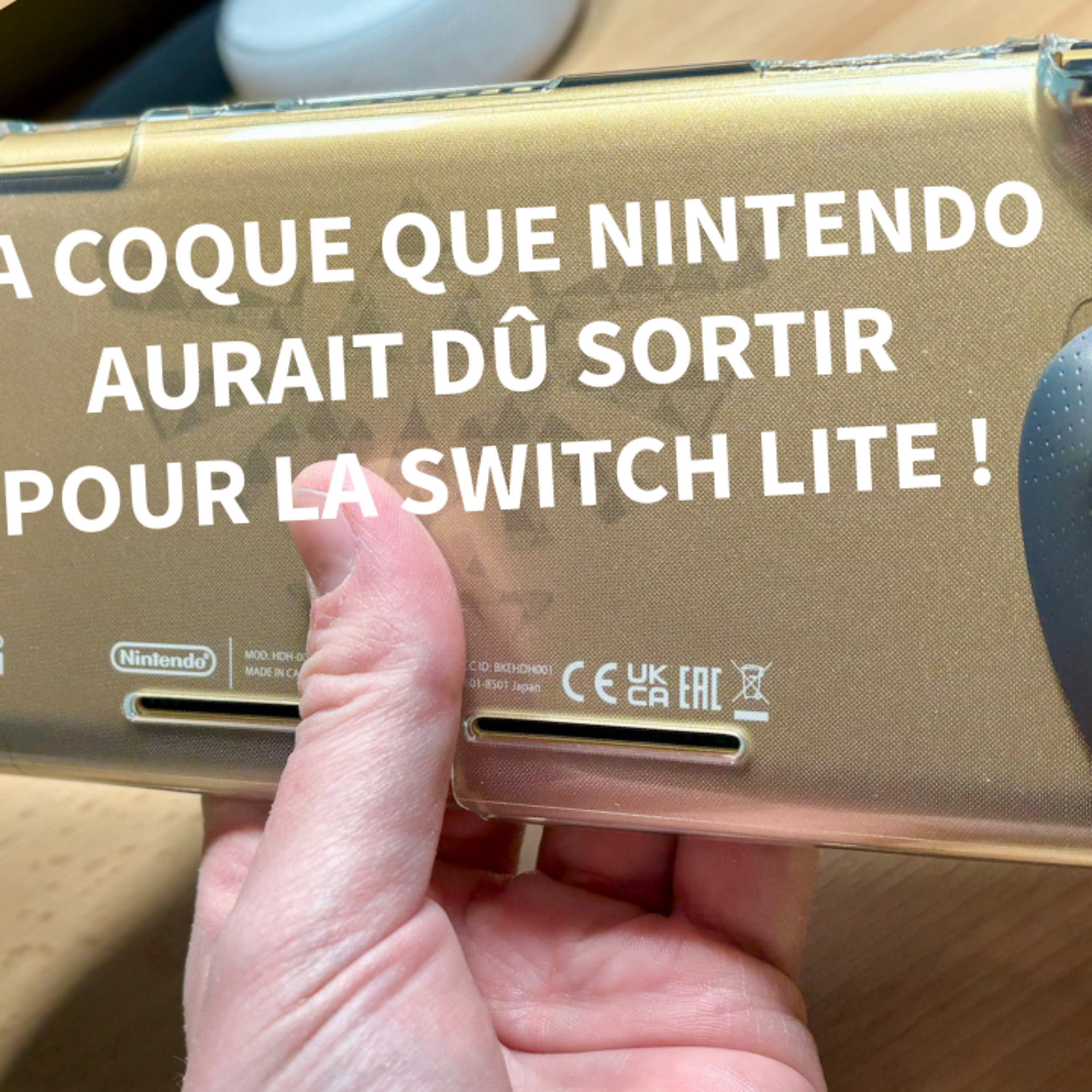 TEST Coque avec poignées Switch Lite - Skull & Co. GripCase Lite + MaxCarry Case Lite Bundle episode artwork