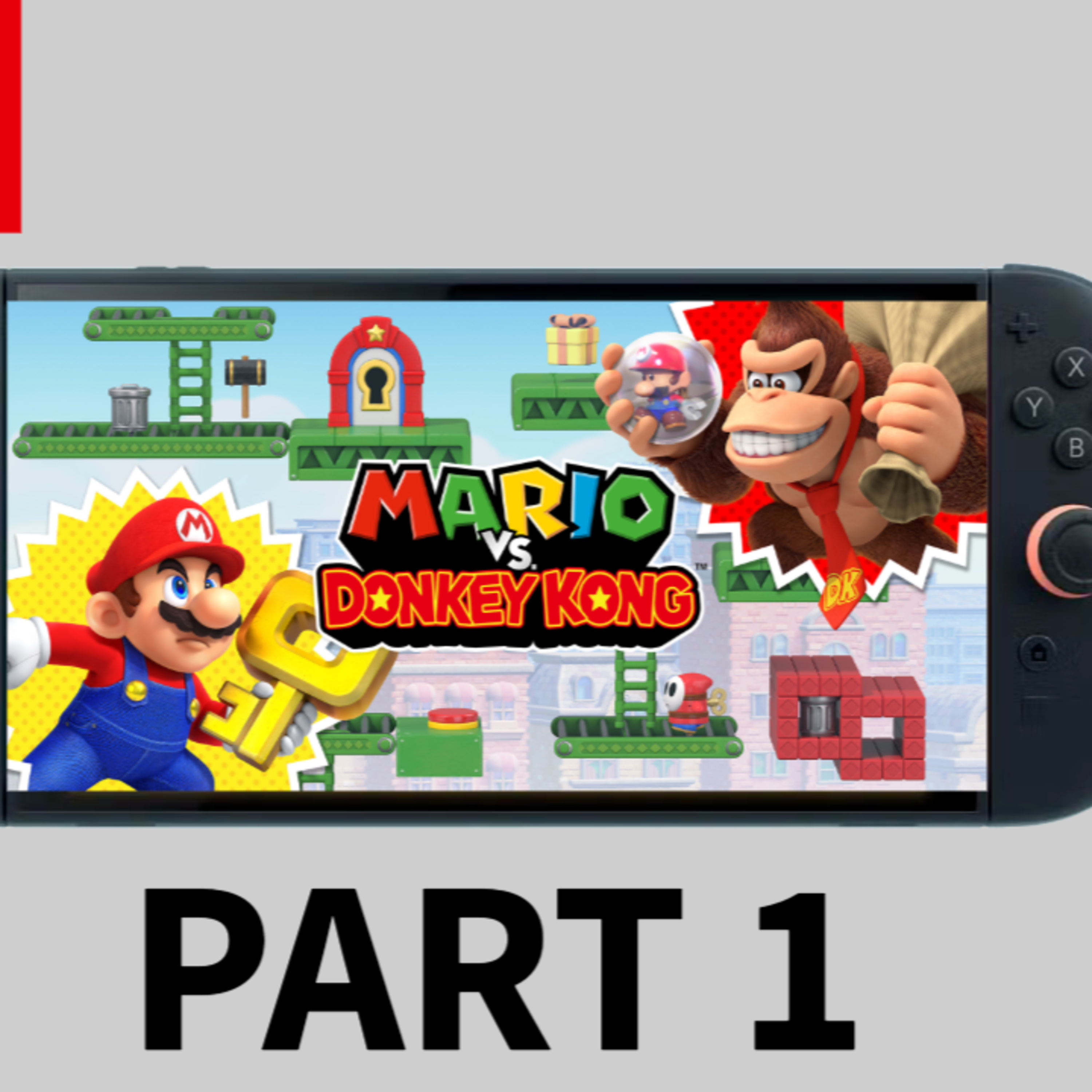 Mario vs. Donkey Kong Nintendo Switch 2 Gameplay [Portable Mode] episode artwork