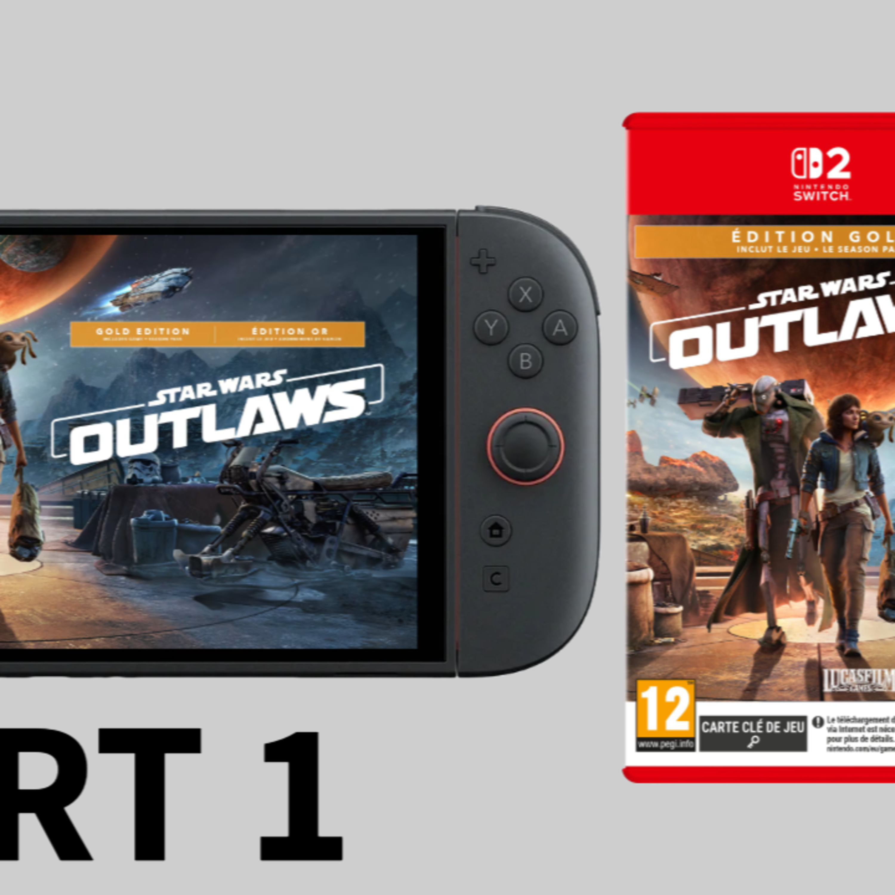 Star Wars Outlaws Gold Edition Nintendo Switch 2 Gameplay [Portable Mode] episode artwork