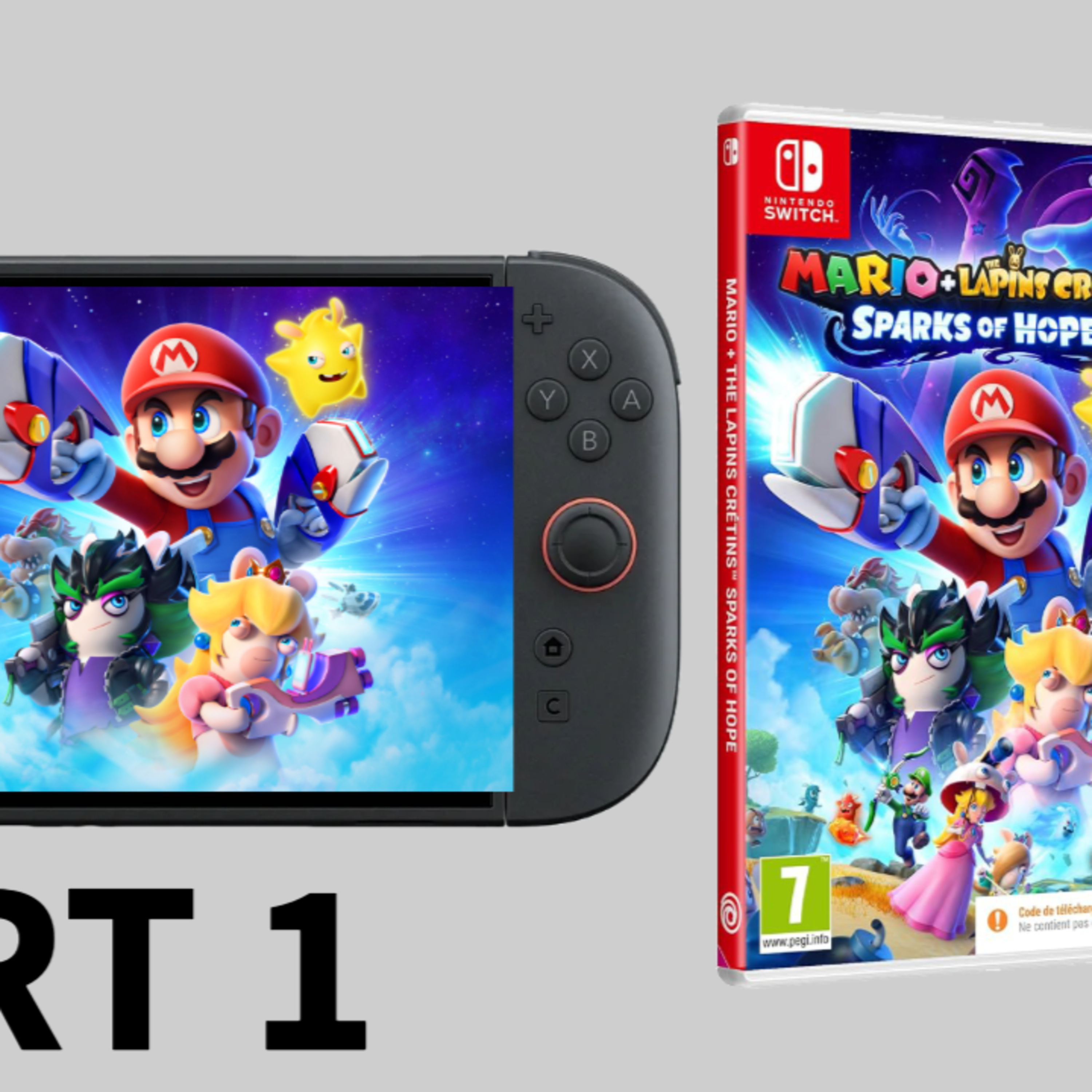 Mario + The Lapins Crétins Sparks of Hope Nintendo Switch 2 Gameplay [Portable Mode] episode artwork