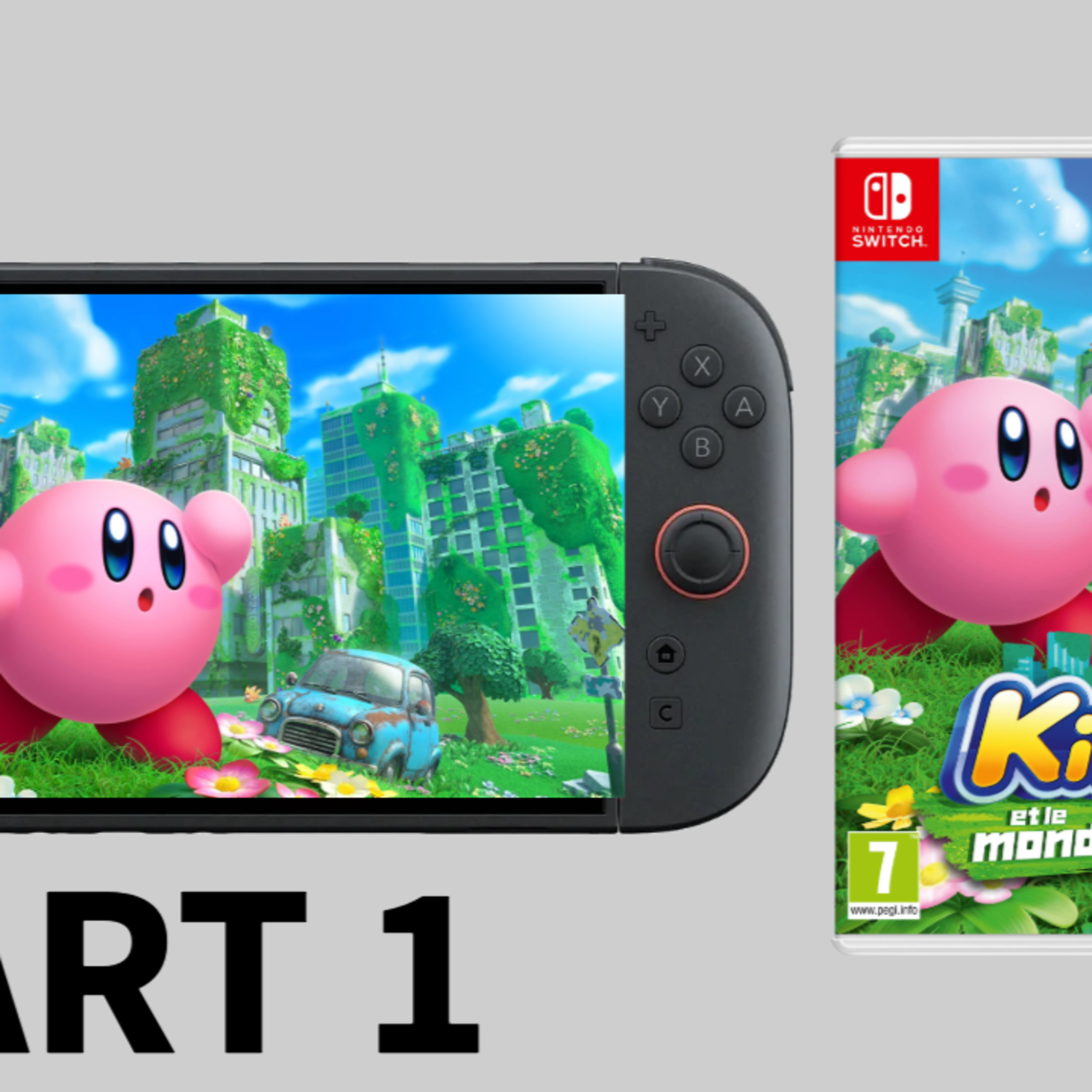 Kirby et le monde oublié Nintendo Switch 2 Gameplay [Portable Mode] episode artwork