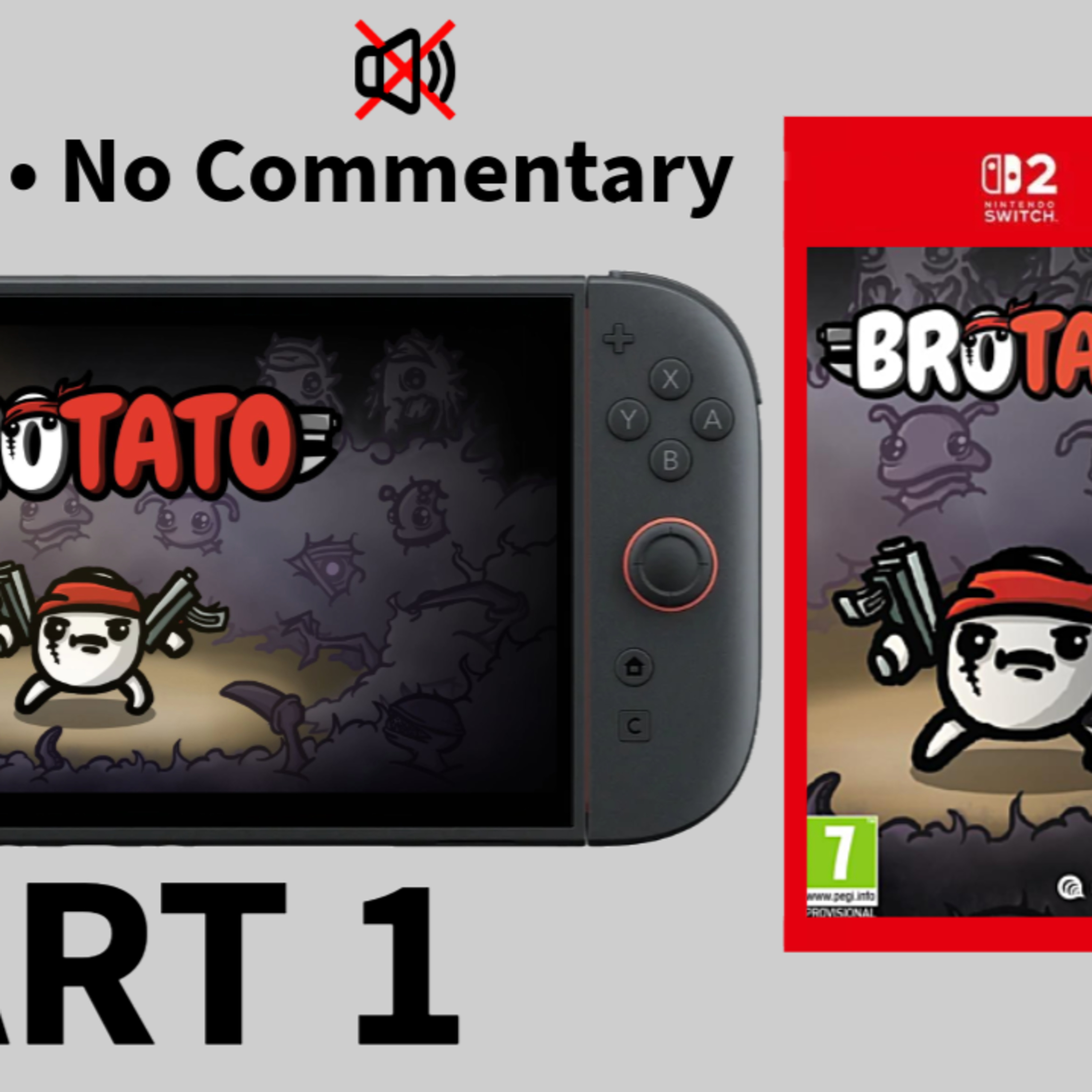 Brotato - Nintendo Switch™ 2 Edition - Gameplay (PART 1) Nintendo Switch 2 (Portable • No Commentary) episode artwork