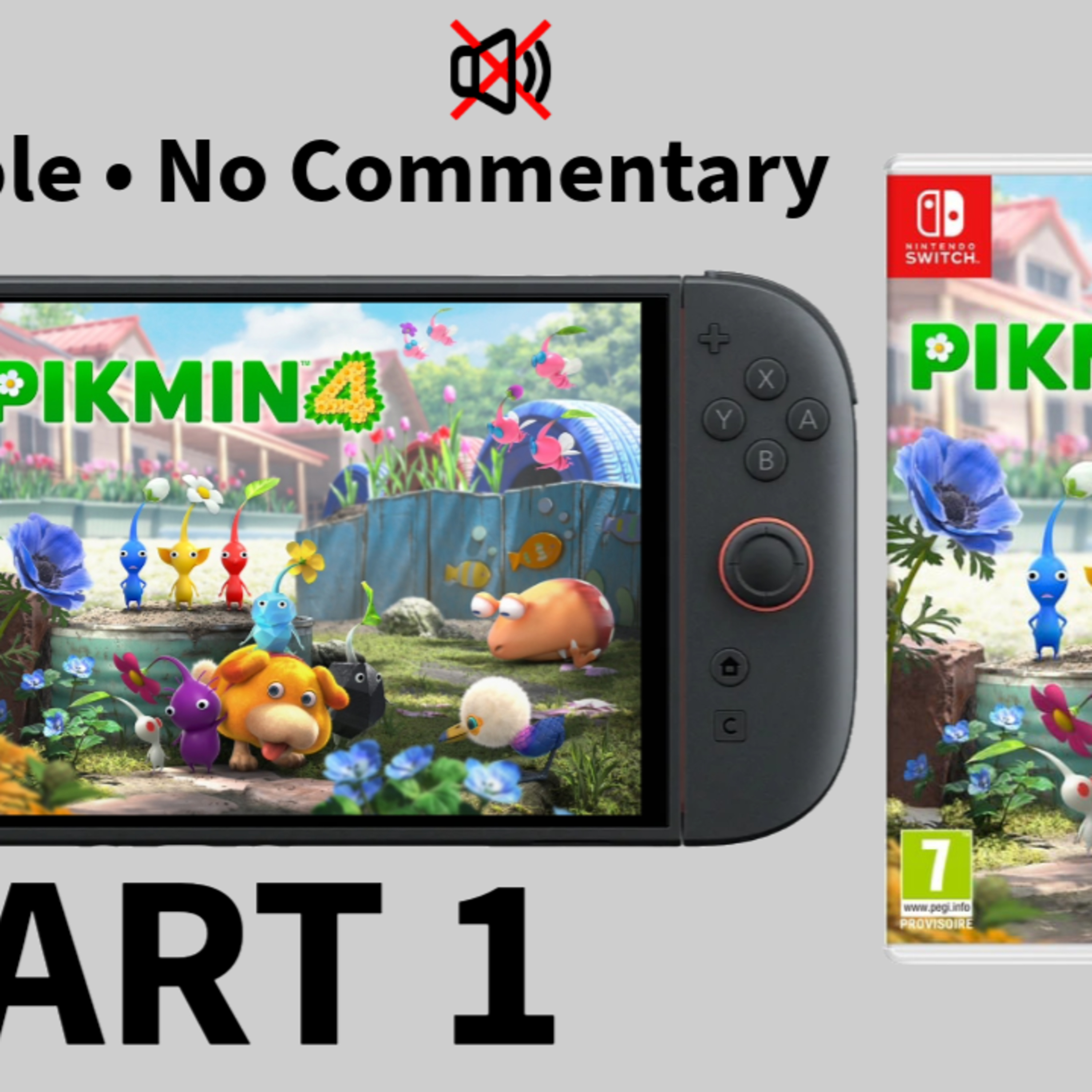 Pikmin 4 (PART 1) - Gameplay Nintendo Switch 2 (Portable • No Commentary) episode artwork