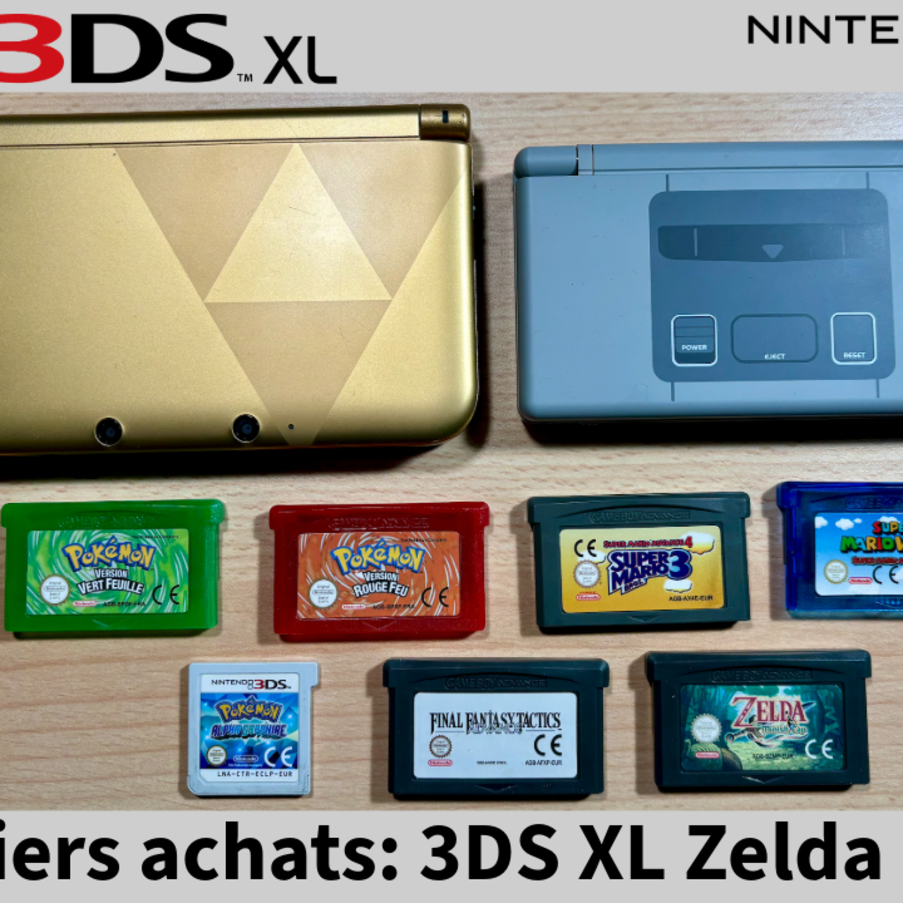 3DS XL Zelda, DS Lite et quelques jeux: Présentation de mes derniers achats episode artwork