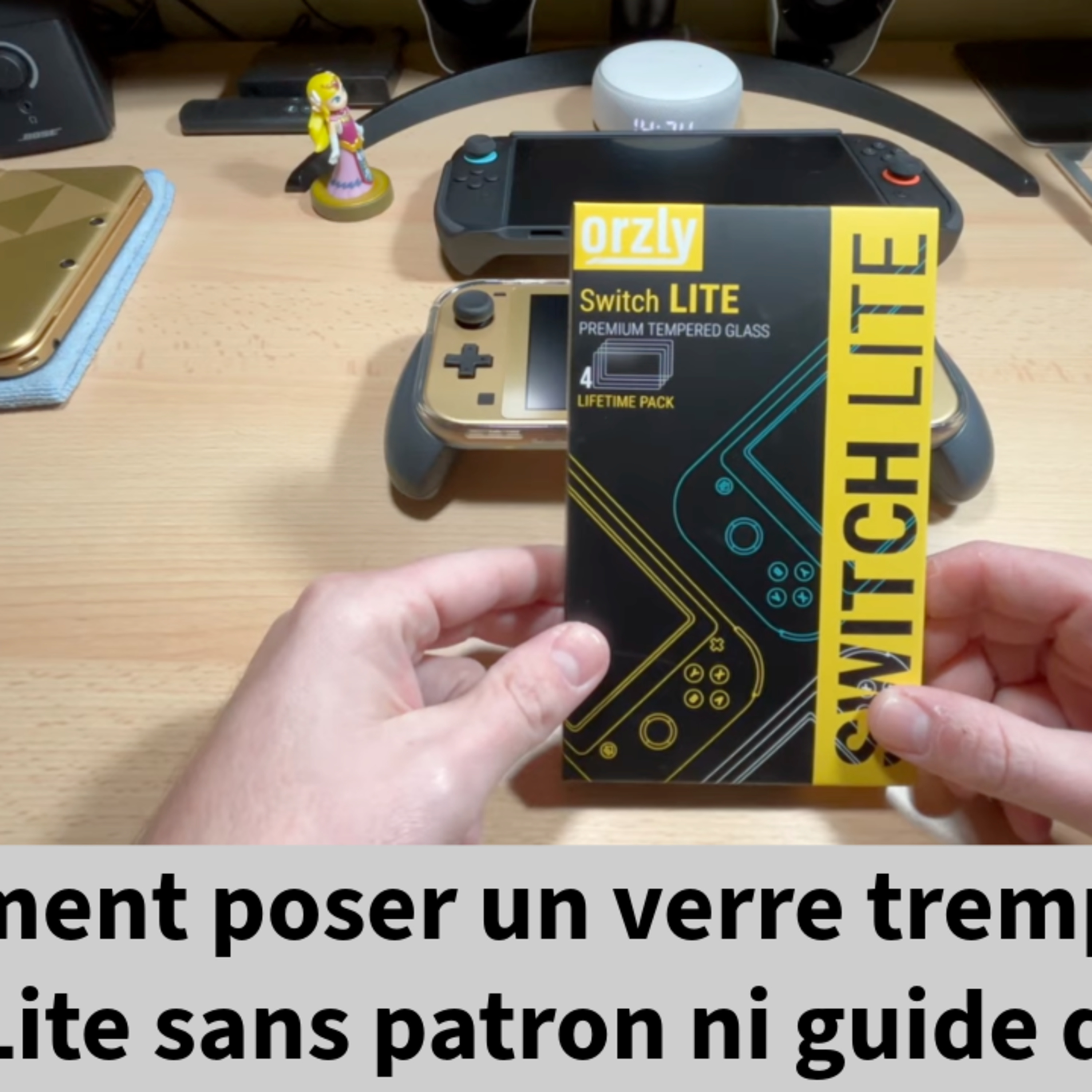 TEST Comment poser un verre trempé sur Switch Lite sans patron ni guide de pose ? episode artwork