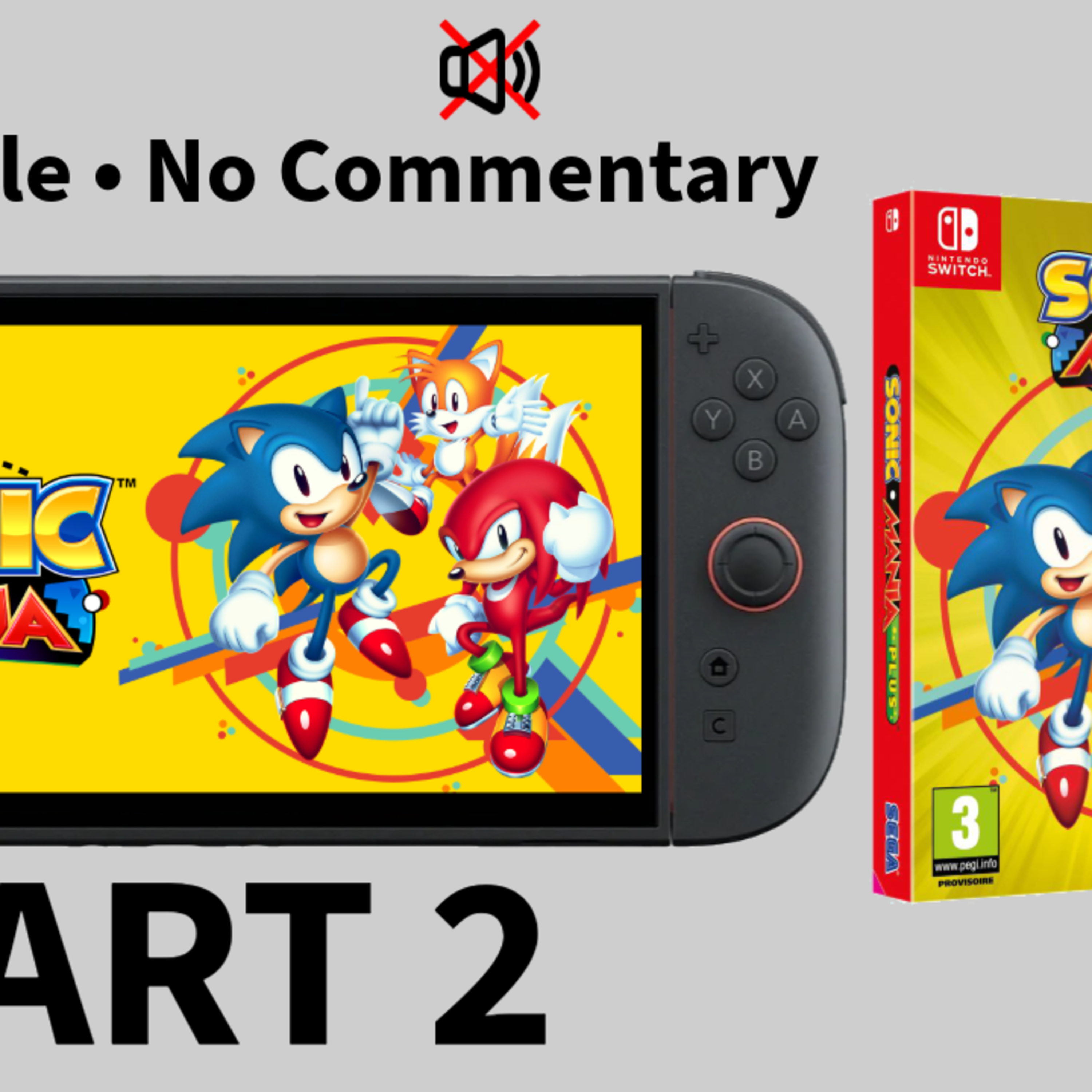 Sonic Mania Plus (PART 1) - Gameplay Nintendo Switch 2 (Portable • No Commentary) episode artwork