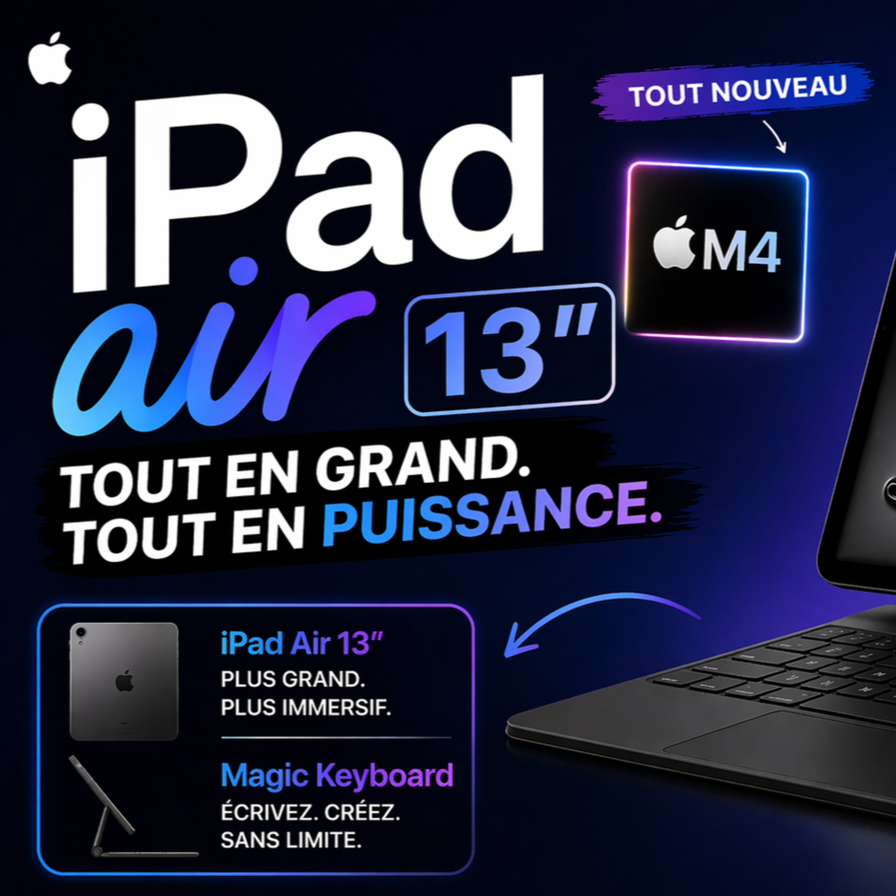 iPad Air M4 13 pouces & Magic Keyboard : Ma présentation complète ! episode artwork