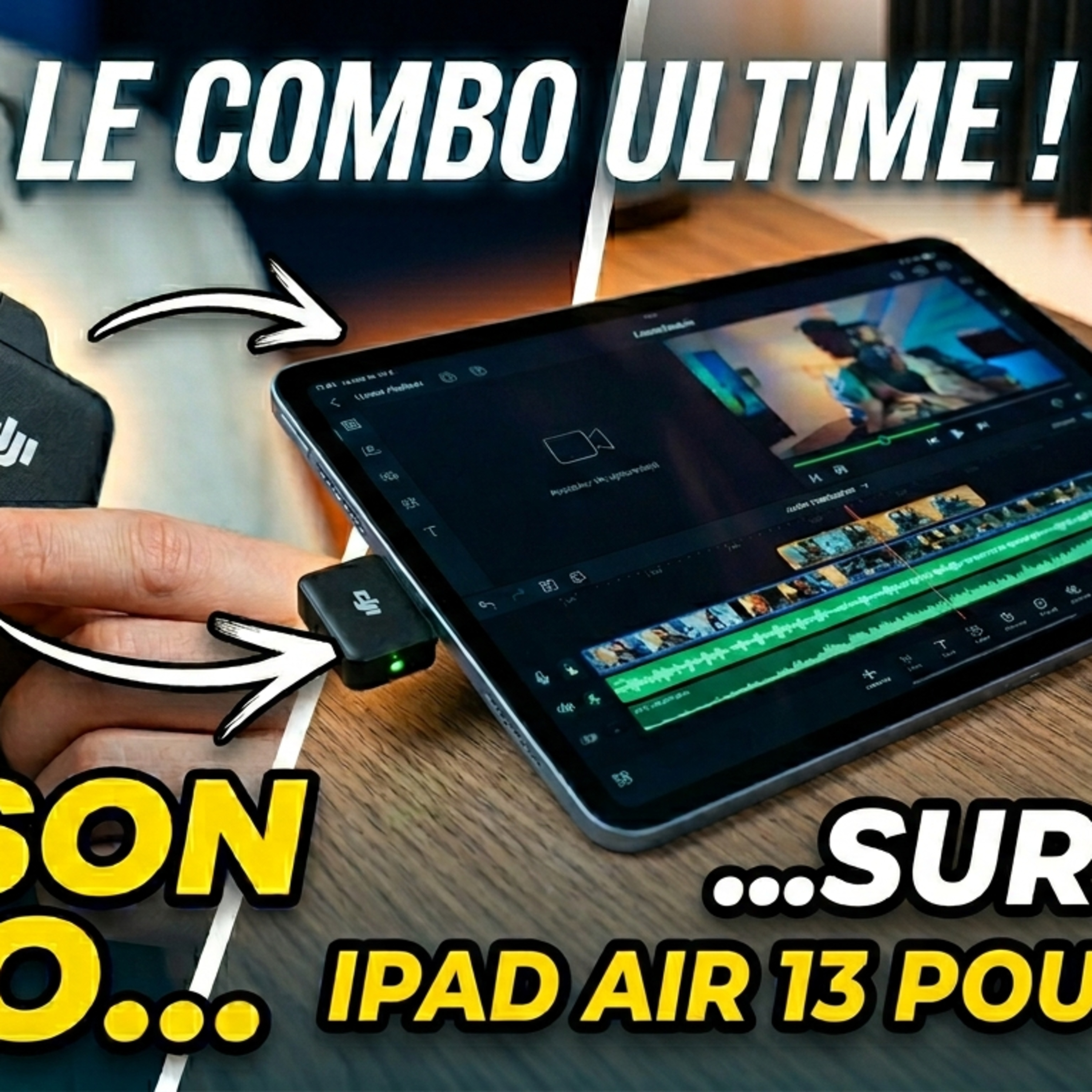DJI Mic Mini + iPad Air M4 : Le combo ULTIME pour créer du contenu episode artwork