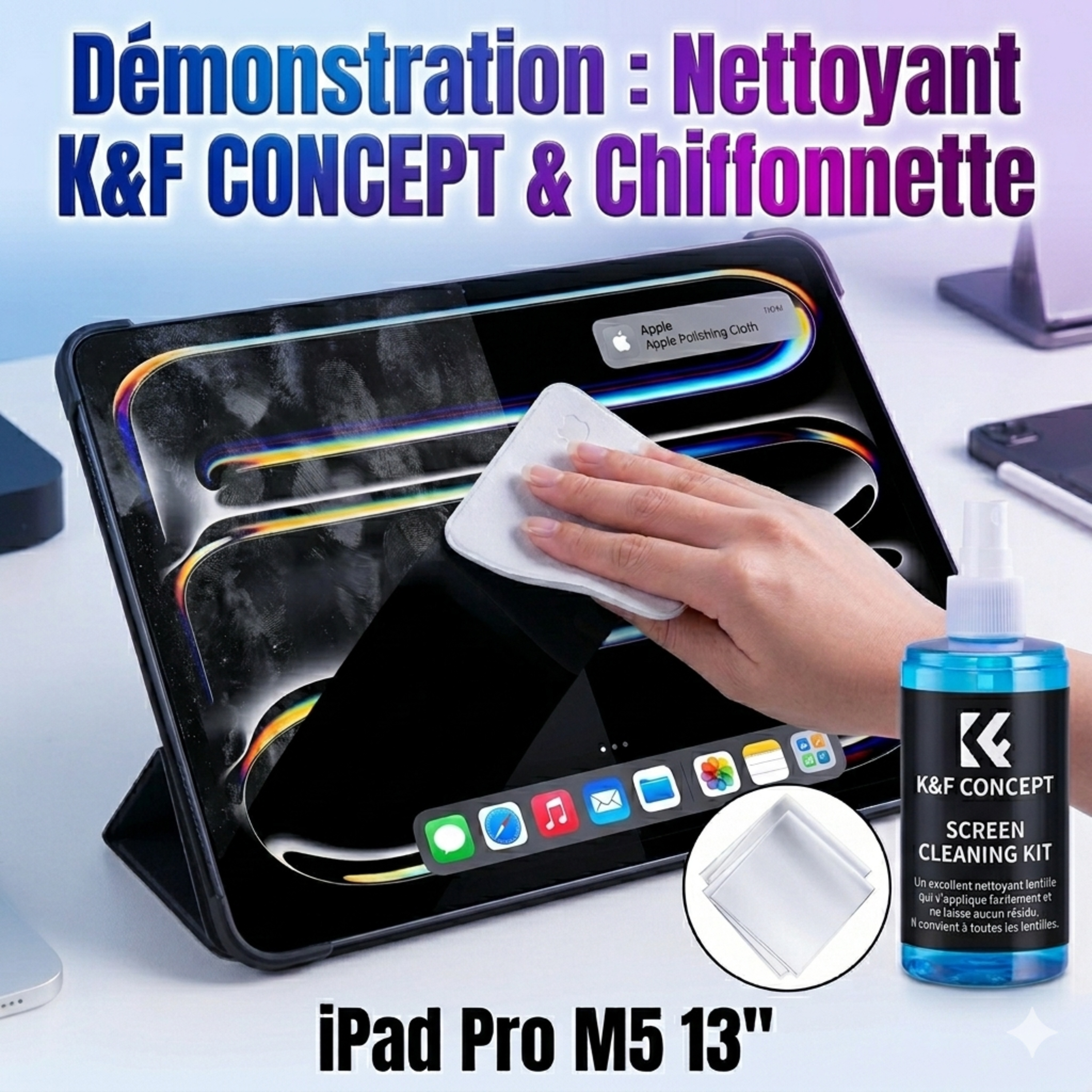 Comment nettoyer l'écran de l'iPad Pro M5 (13") (SANS le rayer !) episode artwork