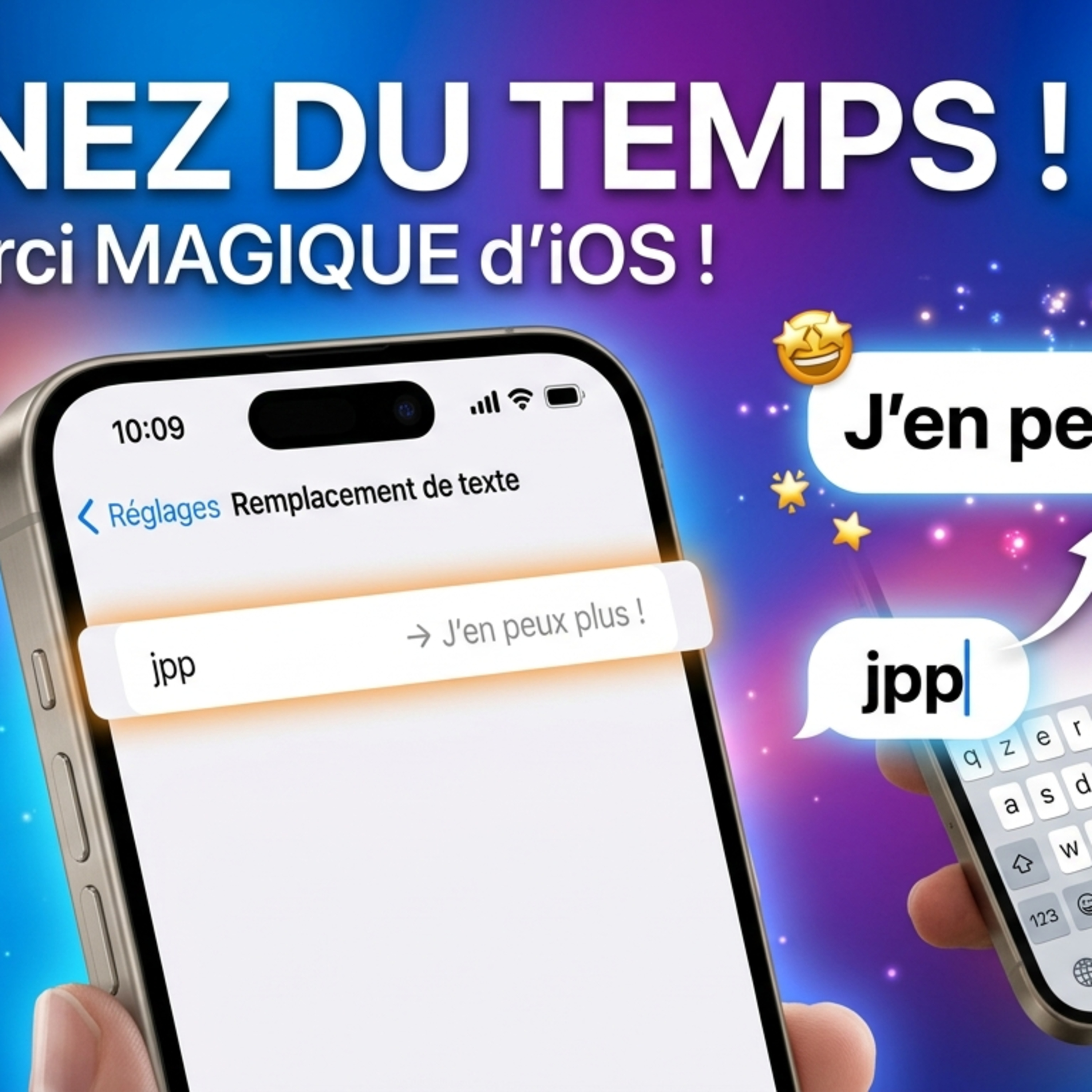 ÉCRIVEZ 2X PLUS VITE: L’astuce clavier cachée sur iPhone ! ⚡️ episode artwork