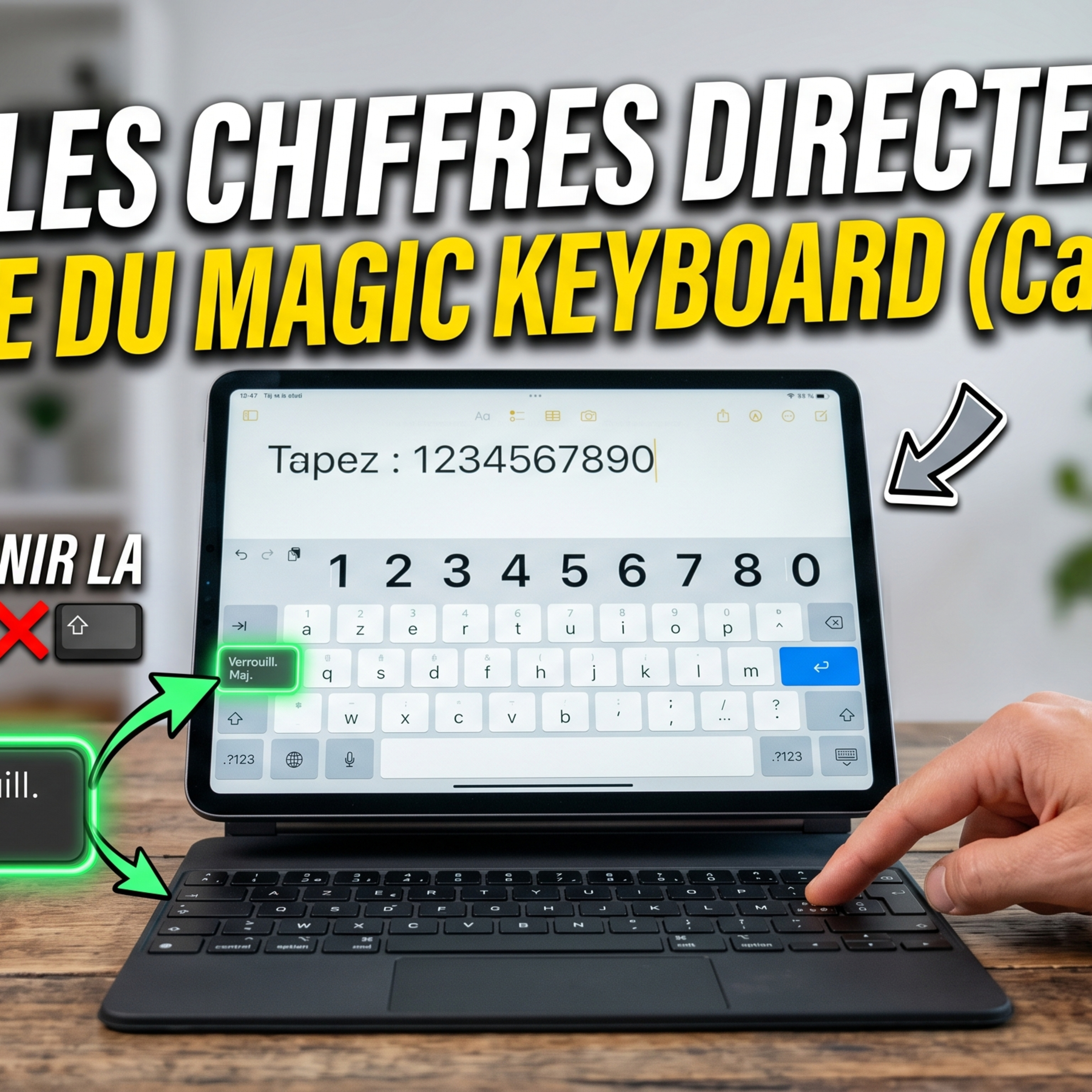 Astuce Clavier iPad : Tapez les chiffres instantanément ! ⌨️ episode artwork
