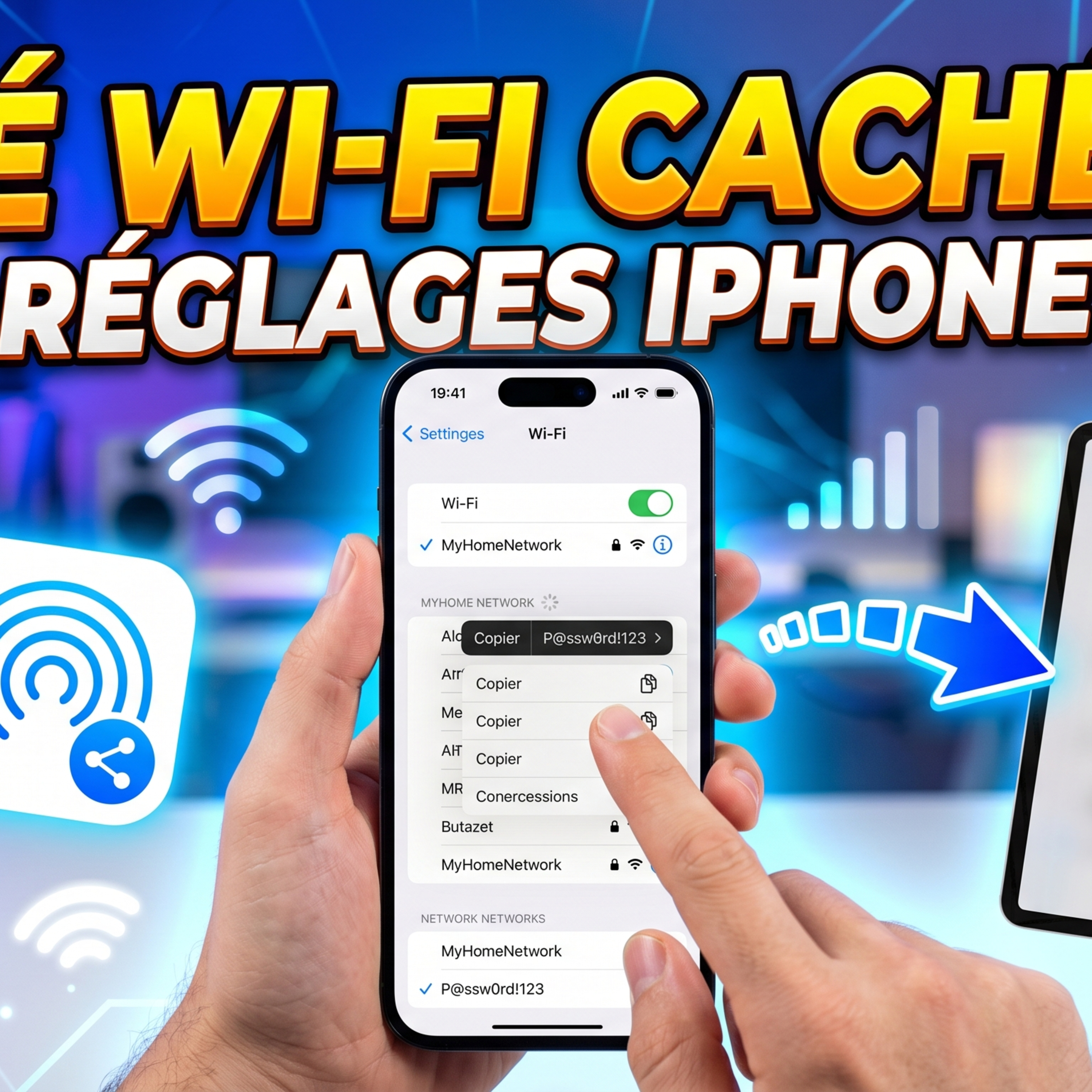 Afficher sa clé Wi-Fi sur iPhone & iPad : la méthode rapide ! episode artwork