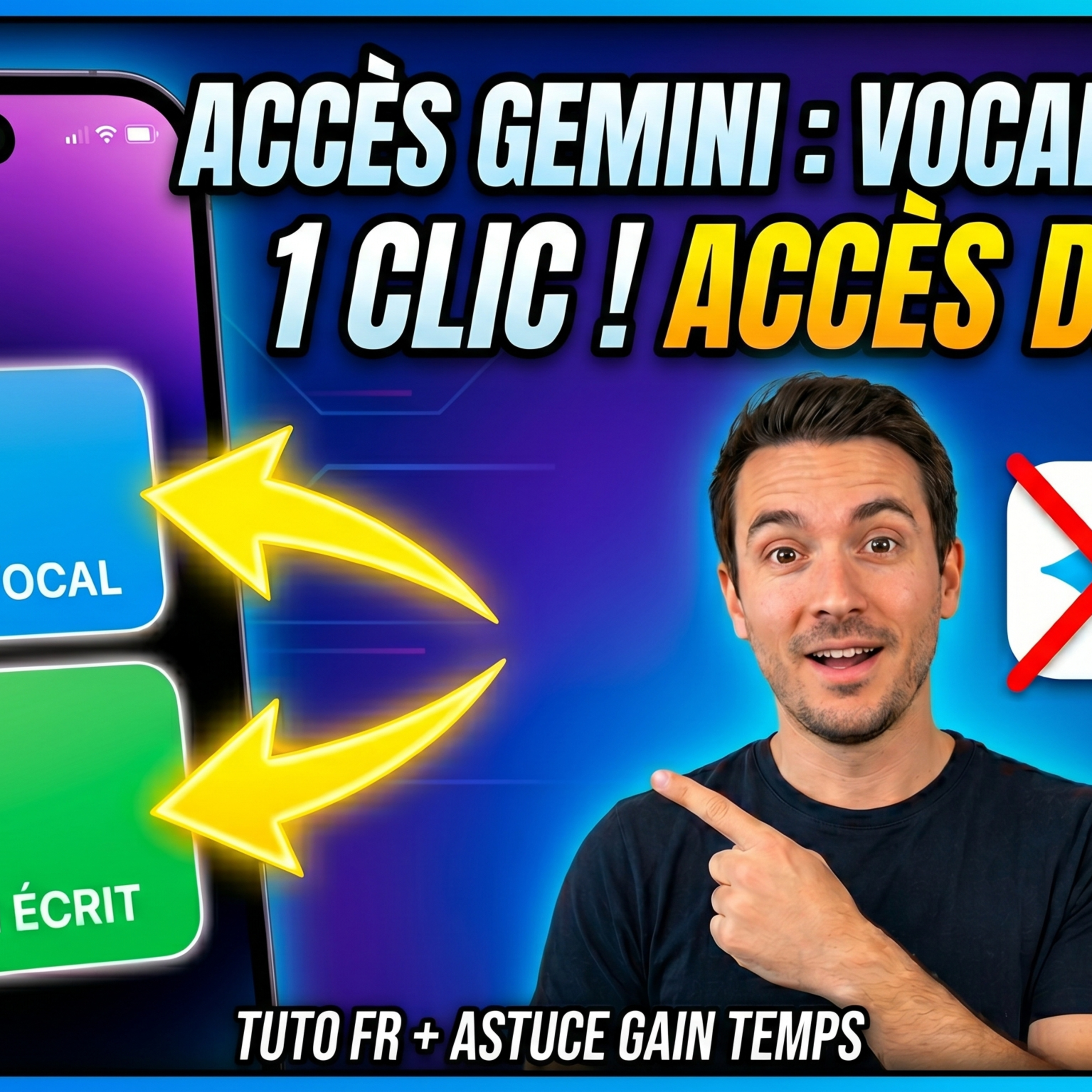 Accès Gemini en 1 clic: Vocal & Écrit  episode artwork