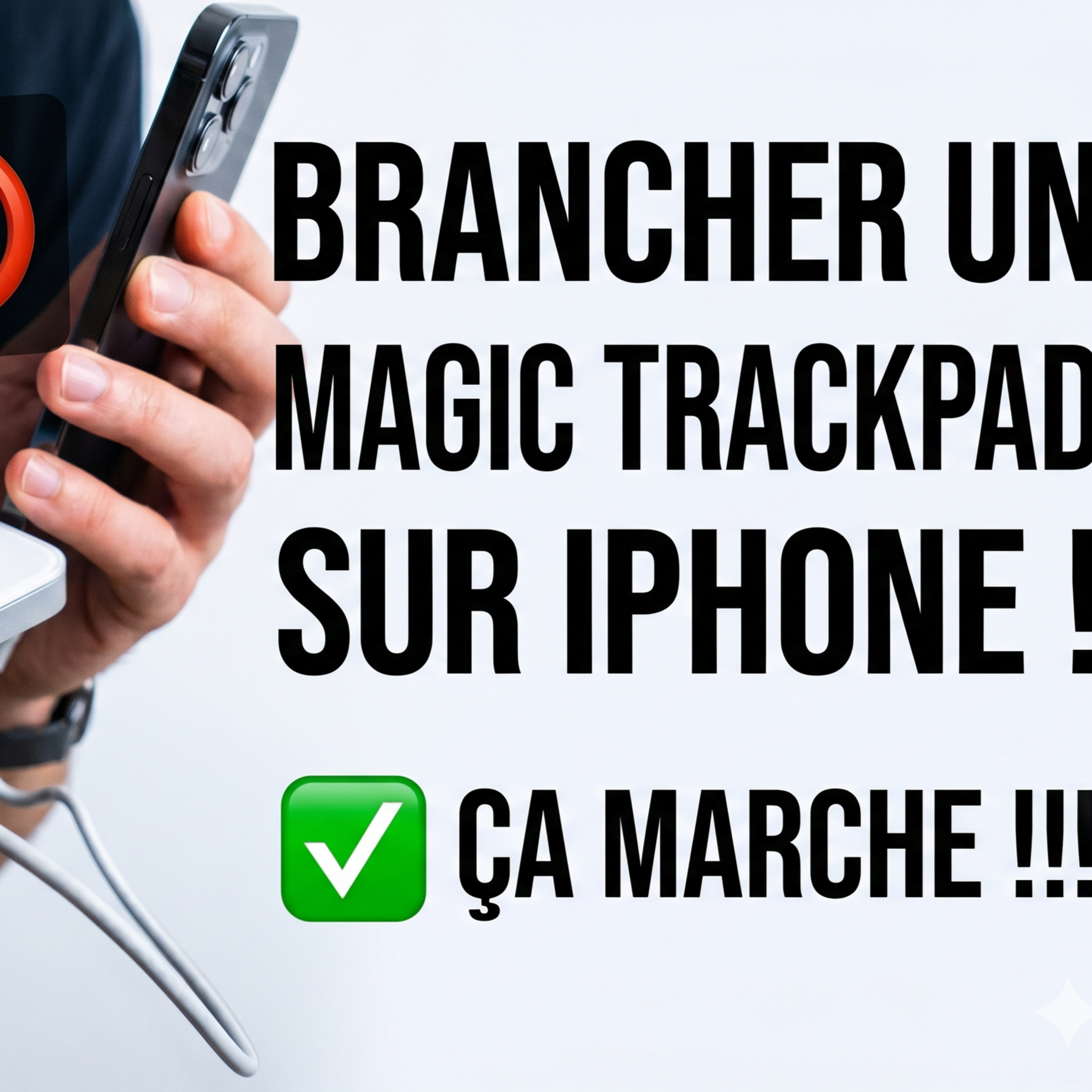 Comment régler le problème du Apple Magic Trackpad sur iPhone (enfin compatible USB-C !) ✅ episode artwork