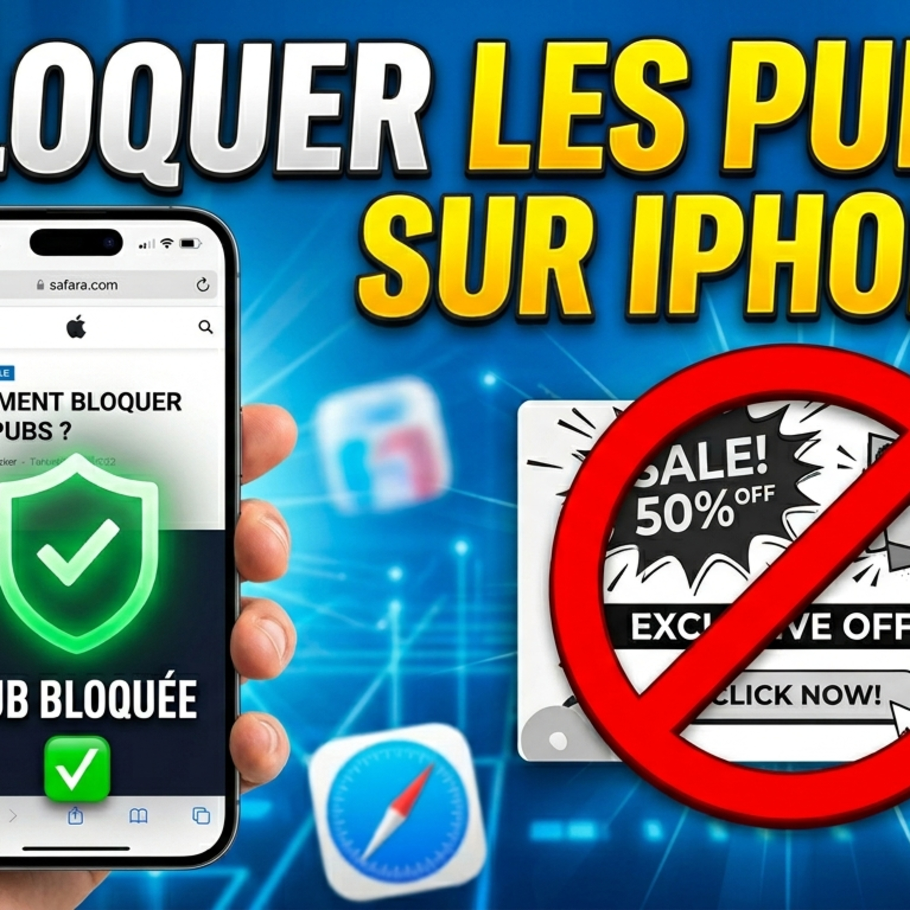 Masquer les pubs sur iPhone: L'astuce secrète de Safari ! 🚫 episode artwork