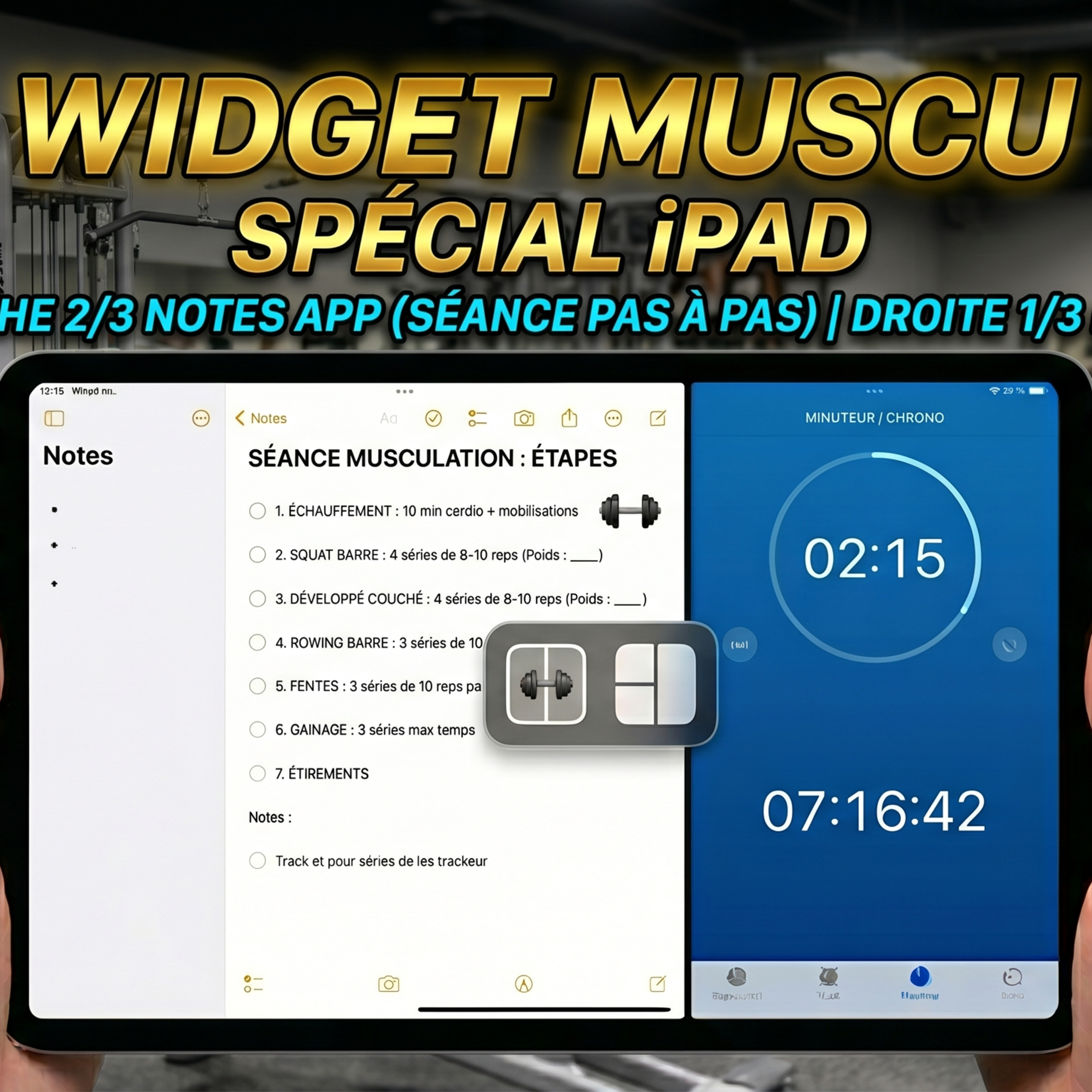 🏋️‍♂️ L'Astuce iPad Ultime Muscu & Domotique (Bear + Minuteur) 🏋️‍♂️ episode artwork