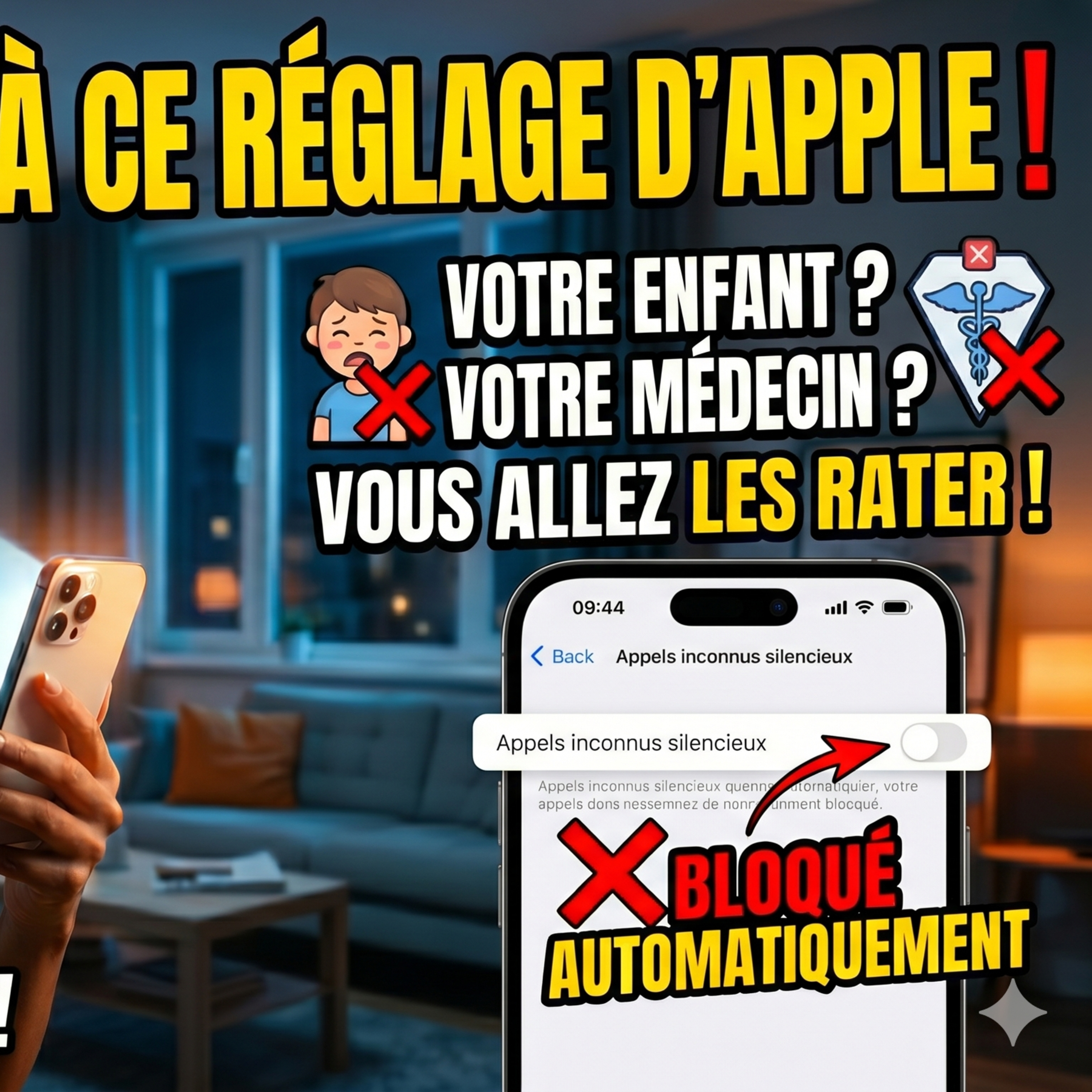🚨 Pourquoi ce réglage iPhone va vous faire rater des urgences ! episode artwork