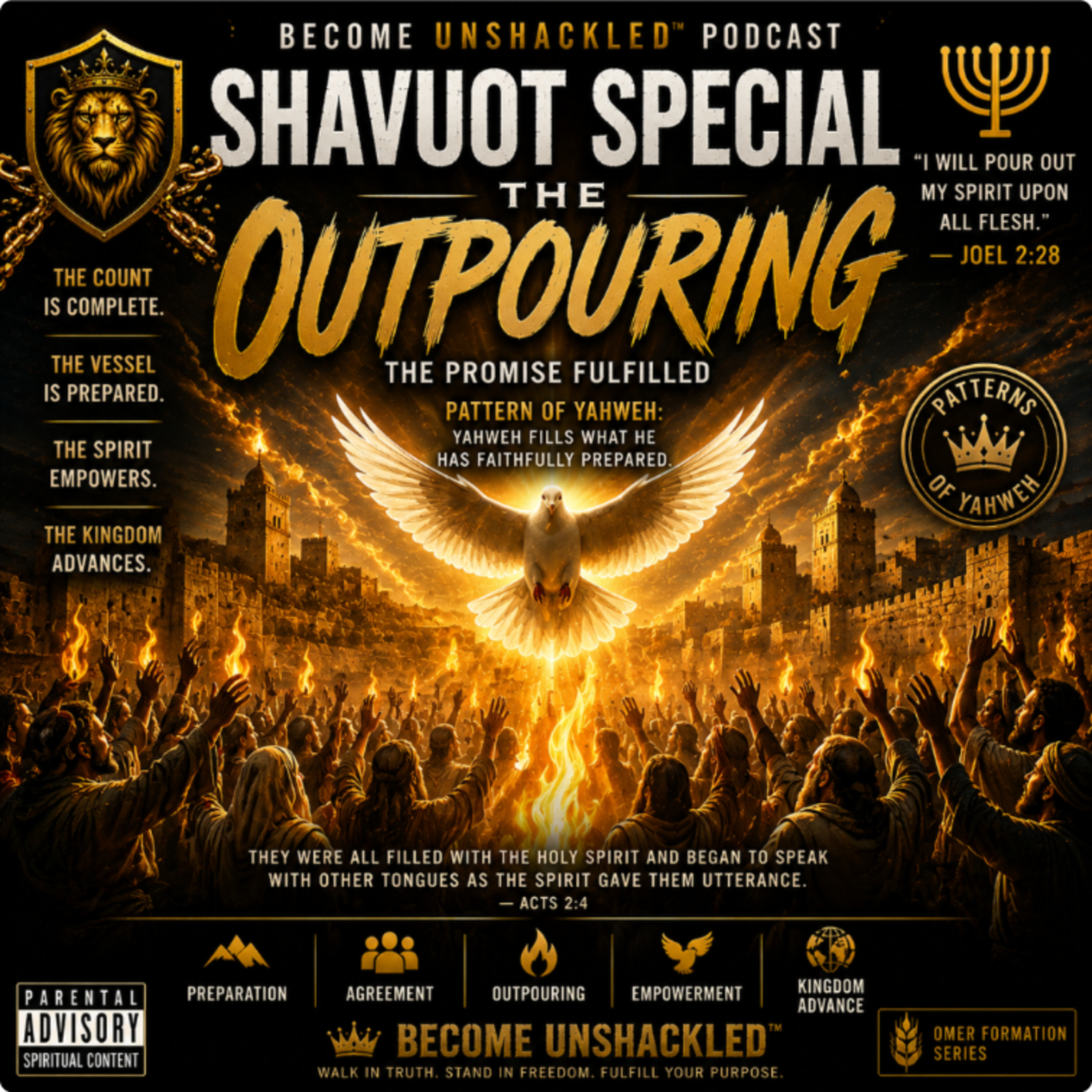 SHAVUOT SPECIAL — The Outpouring | The Promise Fulfilled episode artwork