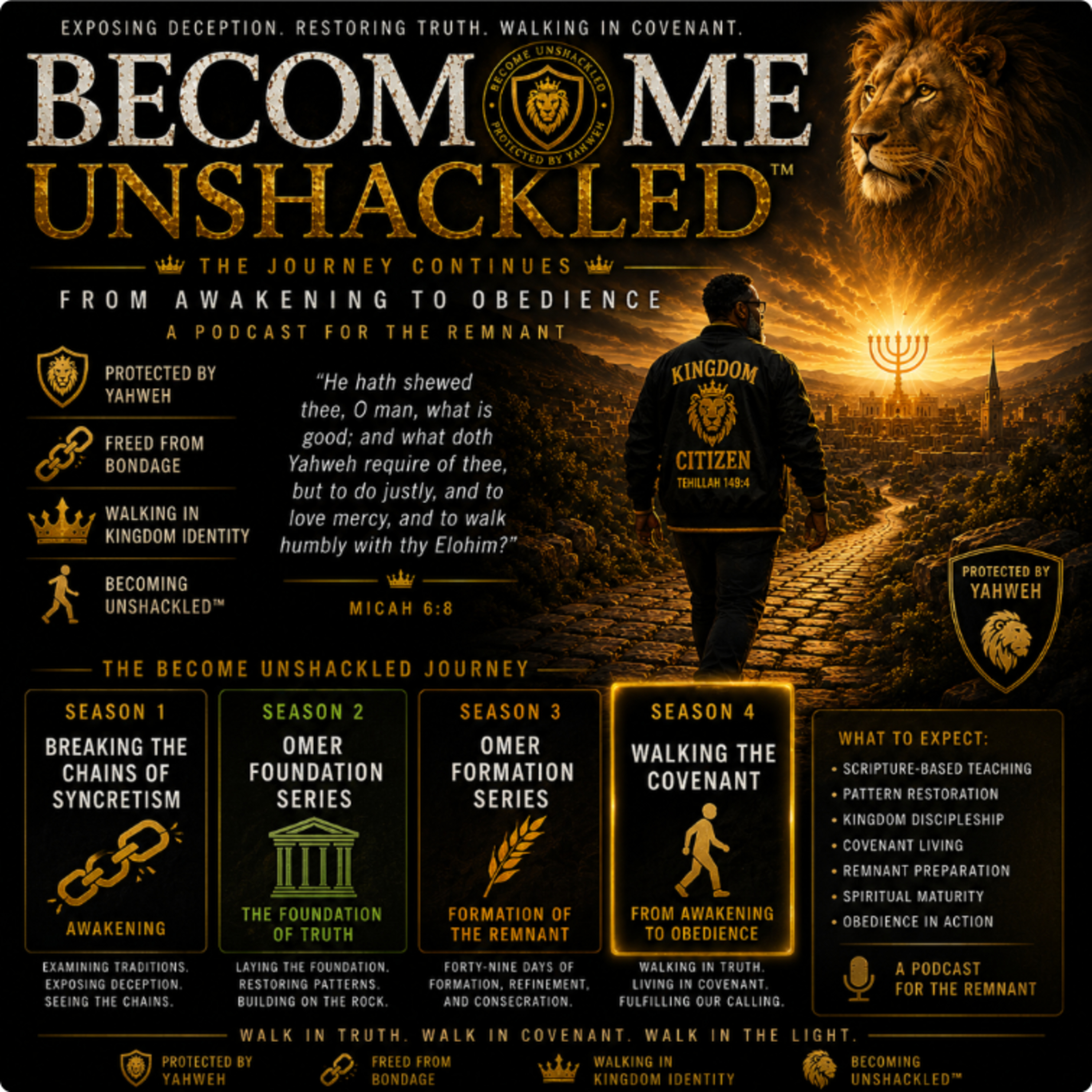 BECOME UNSHACKLED™ — SEASON 4 TRAILER episode artwork