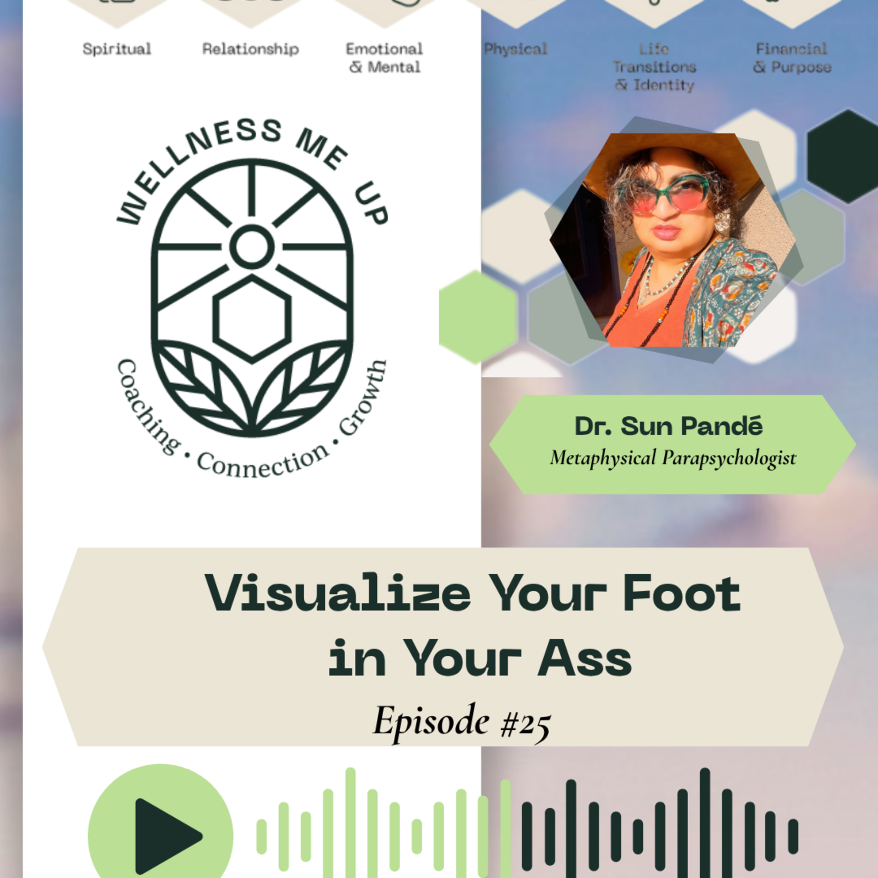 Visualize Your Foot in Your Ass