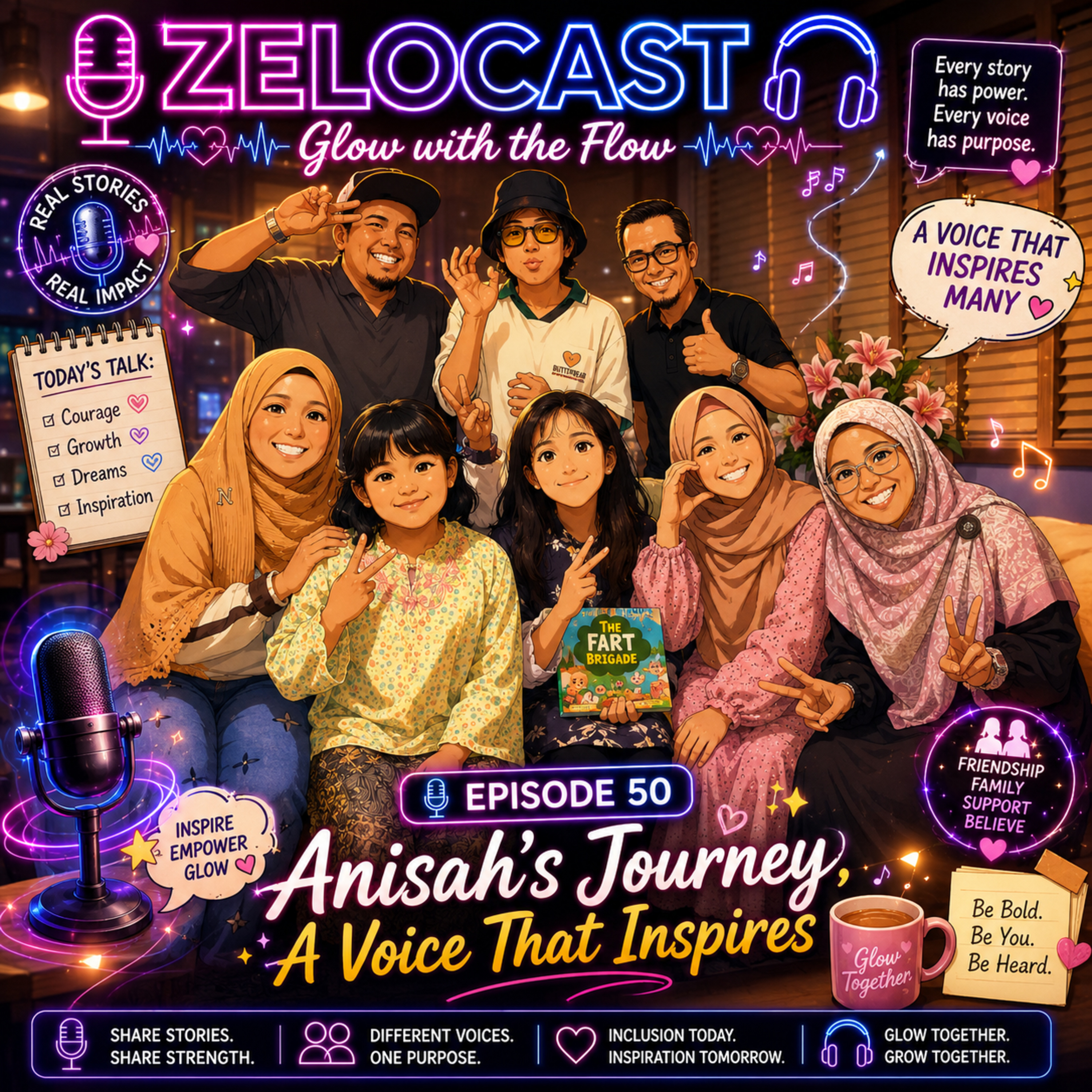 Episode 50 : Anisah’s Journey, A Voice That Inspires
