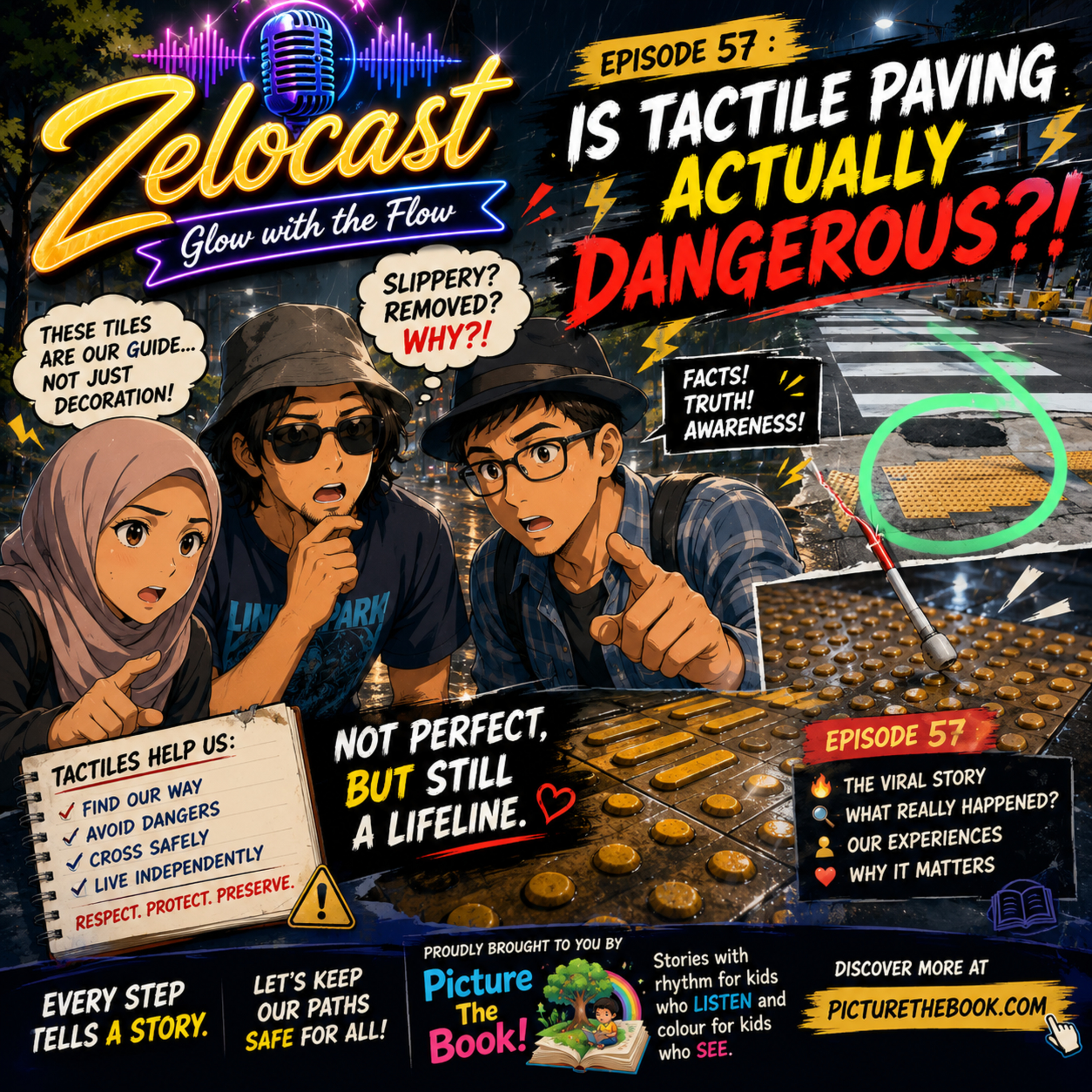 Episode 57 : Is Tactile Paving Actually Dangerous?! episode artwork