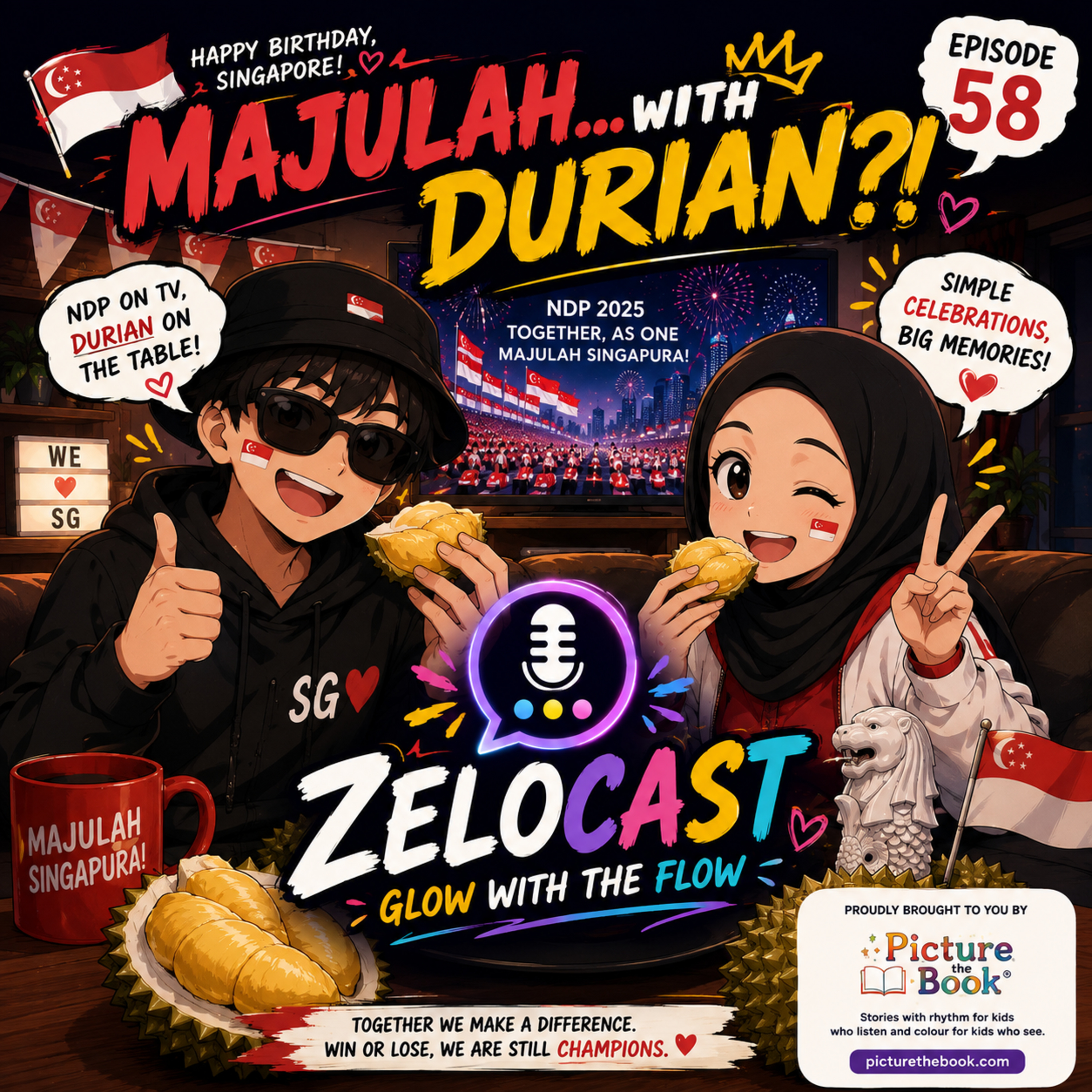 Episode 58: Majulah… With Durian?! episode artwork