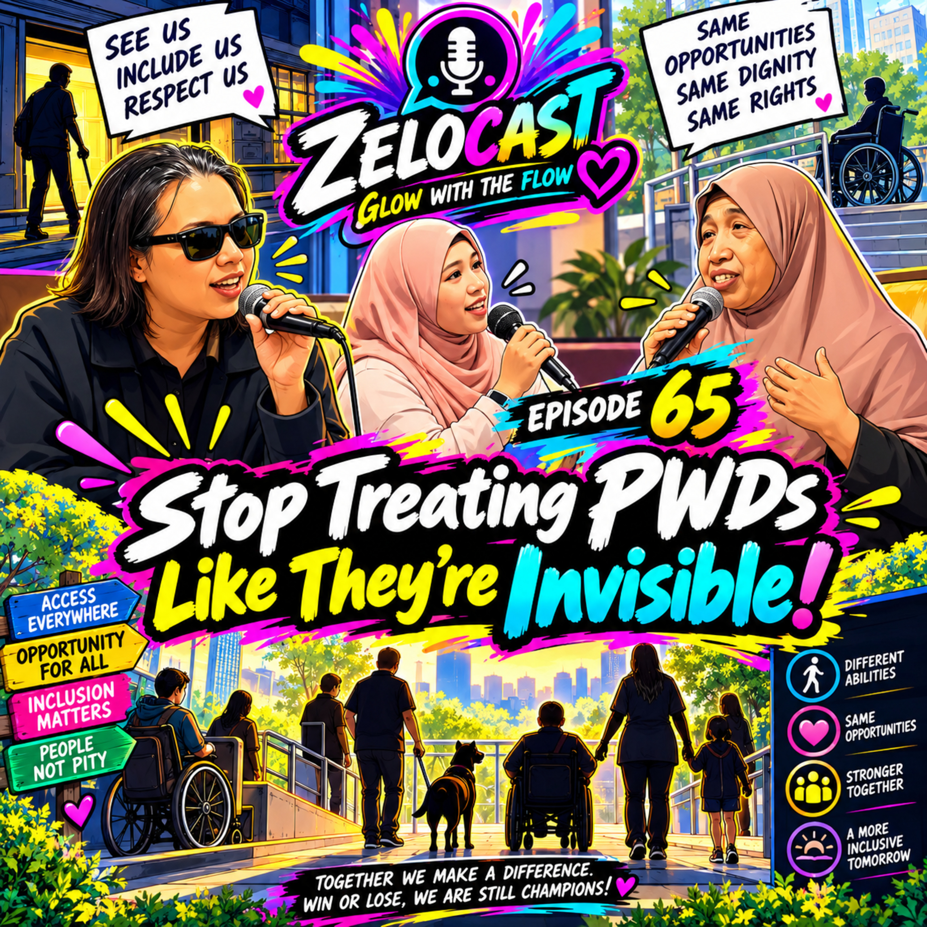 Episode 65 : Stop Treating PWDs Like They’re Invisible!