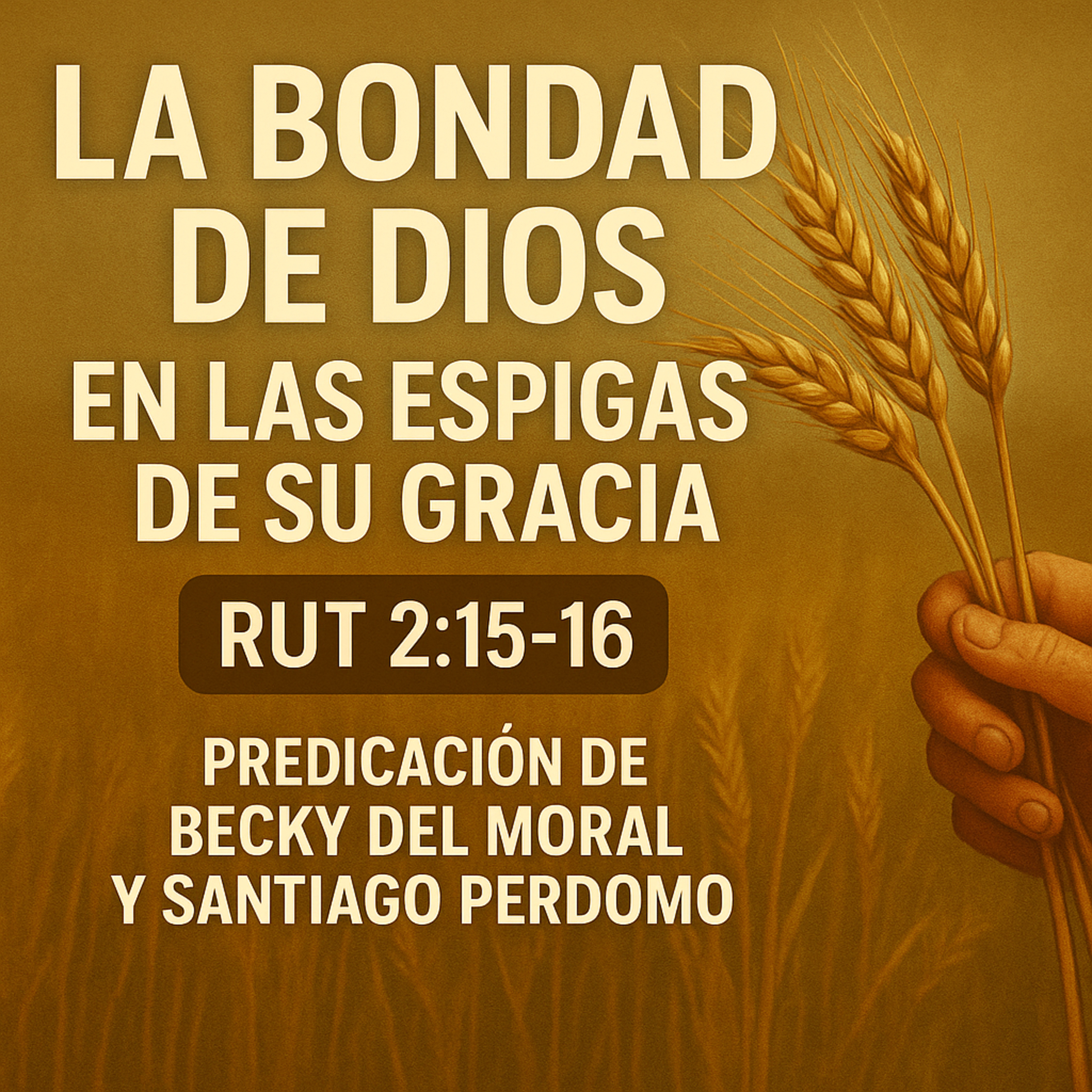 1.- Predica: La bondad de Dios entre Espigas. Libro de Rut cap. 2 :1-16 BECKY Y SANTI episode artwork
