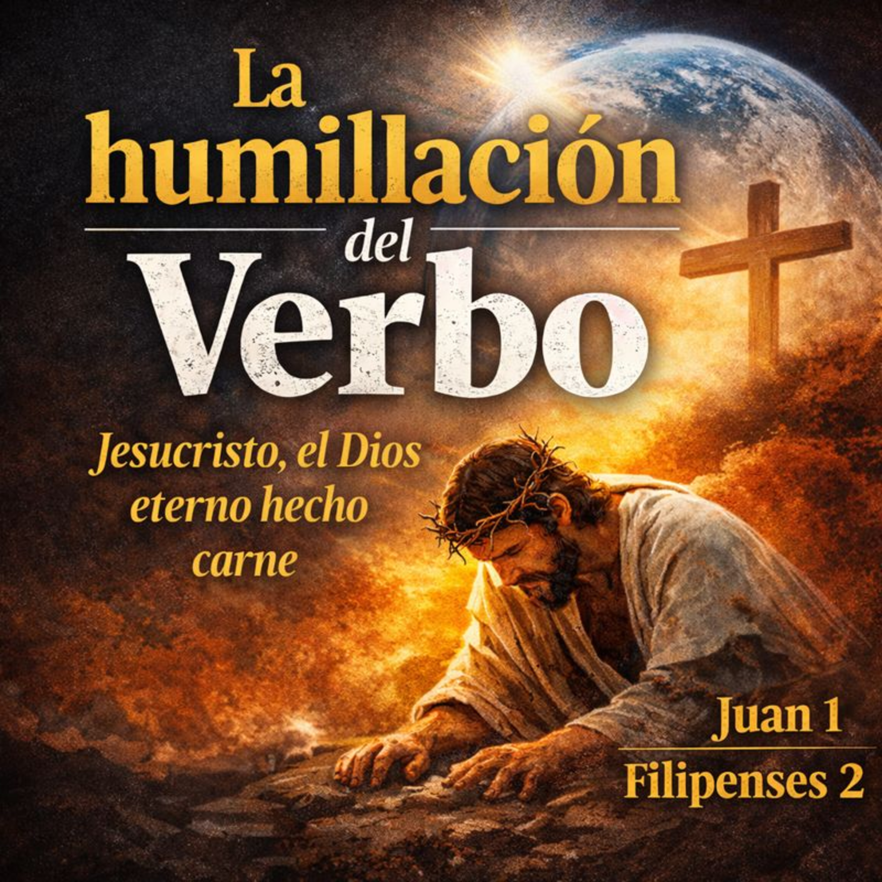 Predica 01 La humillación del Verbo | El Dios creador que se hizo siervo. Génesis 1 · Juan 1 · Filipenses 2. Santiago Perdomo episode artwork