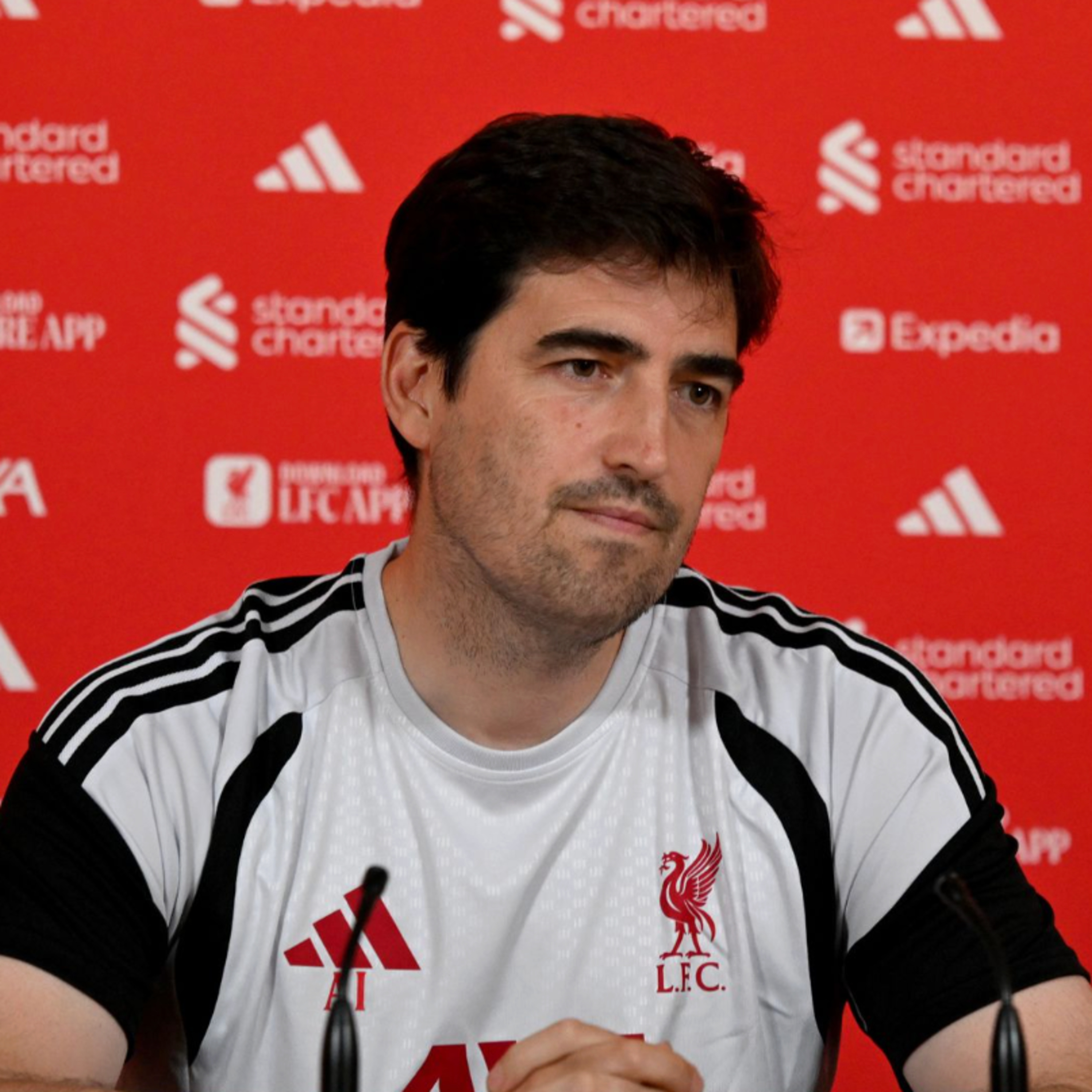 Andoni Iraola's first press conference as Liverpool manager episode artwork