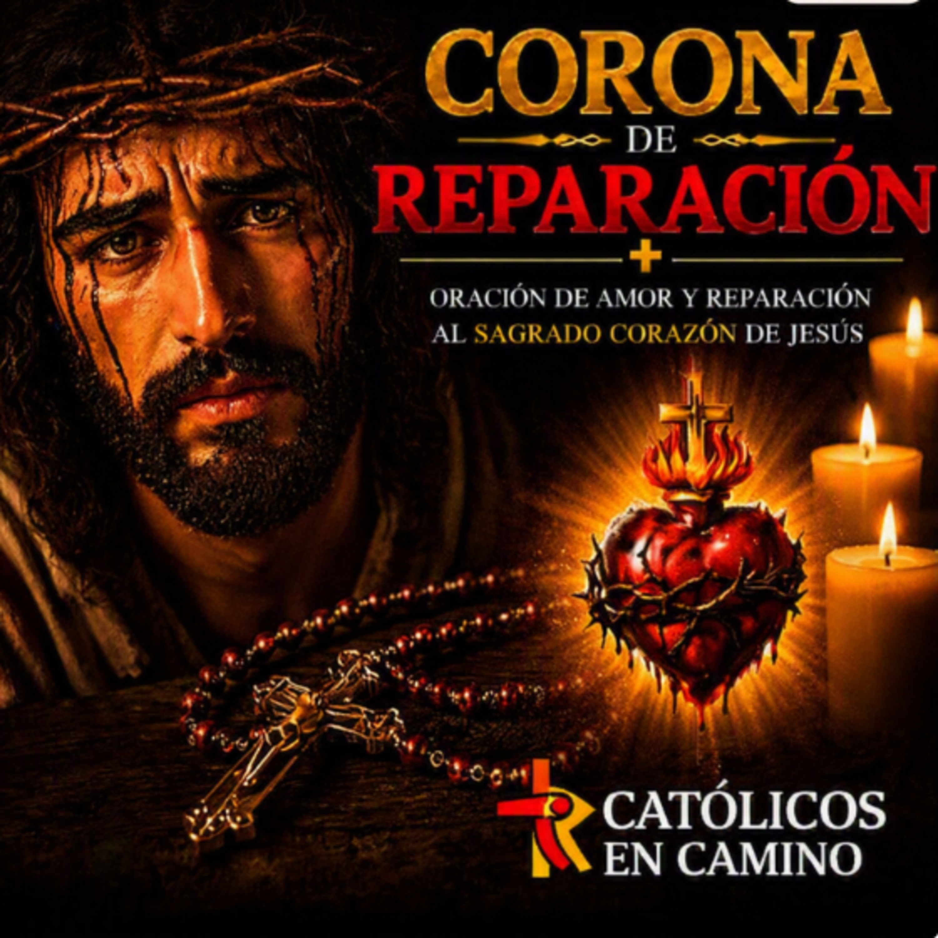 Corona de Reparación al SAGRADO CORAZON DE JESUS