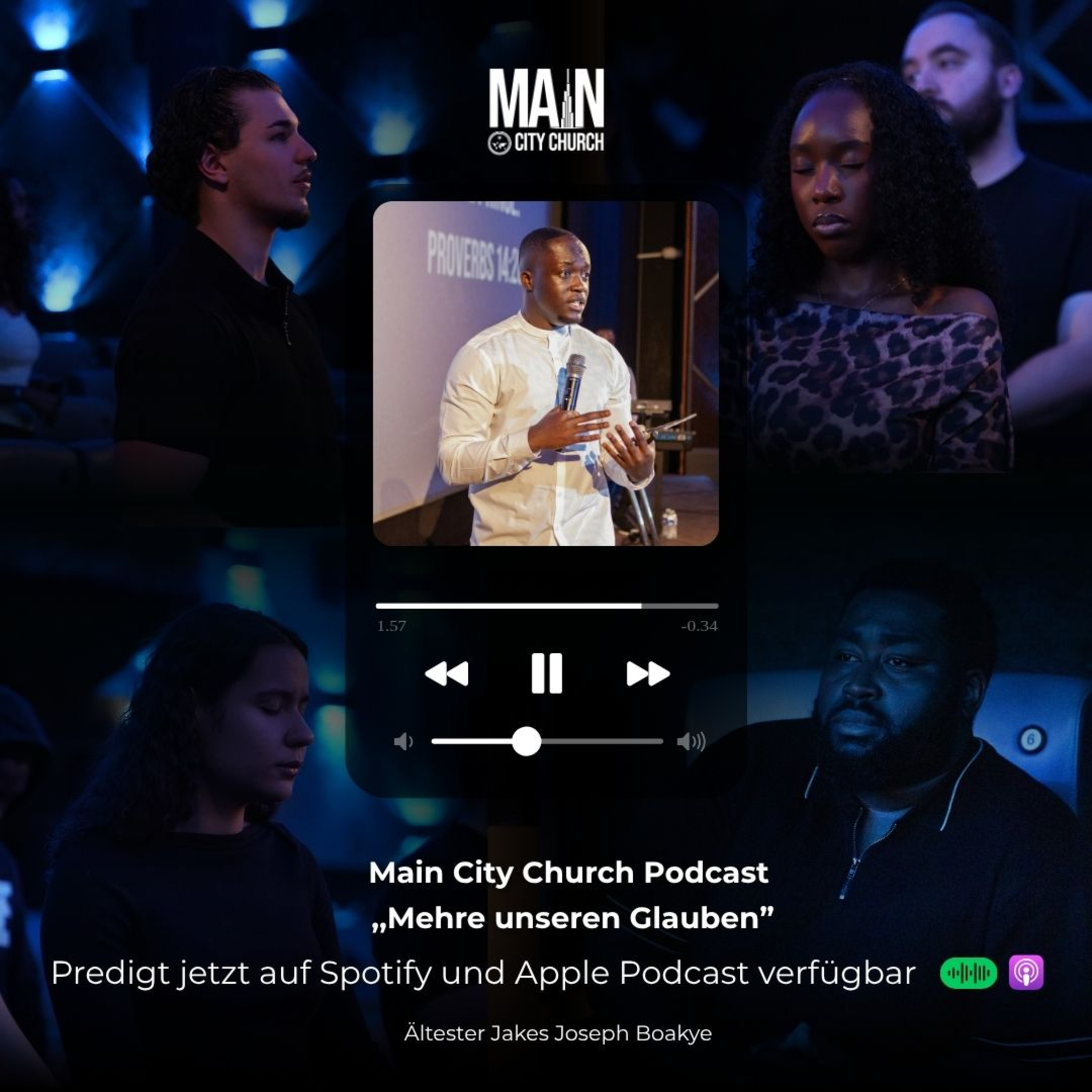 Mehre unseren Glauben - Part 1 | Main City Church | Jakes Joseph Boakye episode artwork