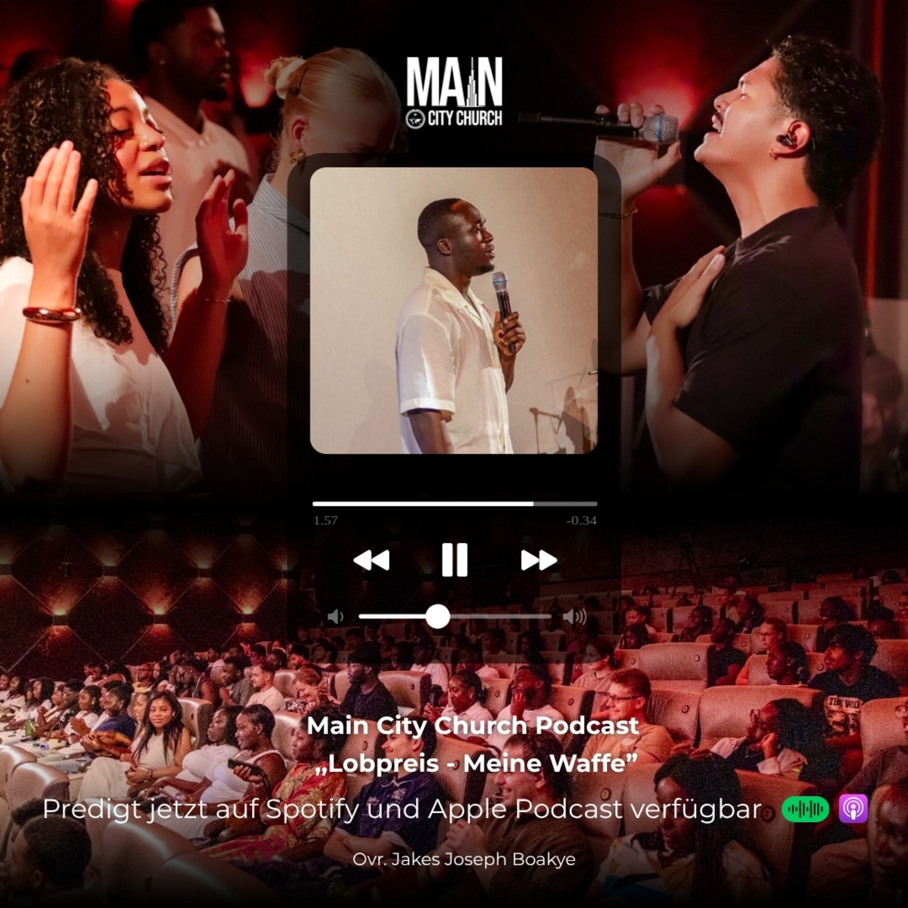 Lobpreis - Meine Waffe | Main City Church | Jakes Joseph Boakye episode artwork