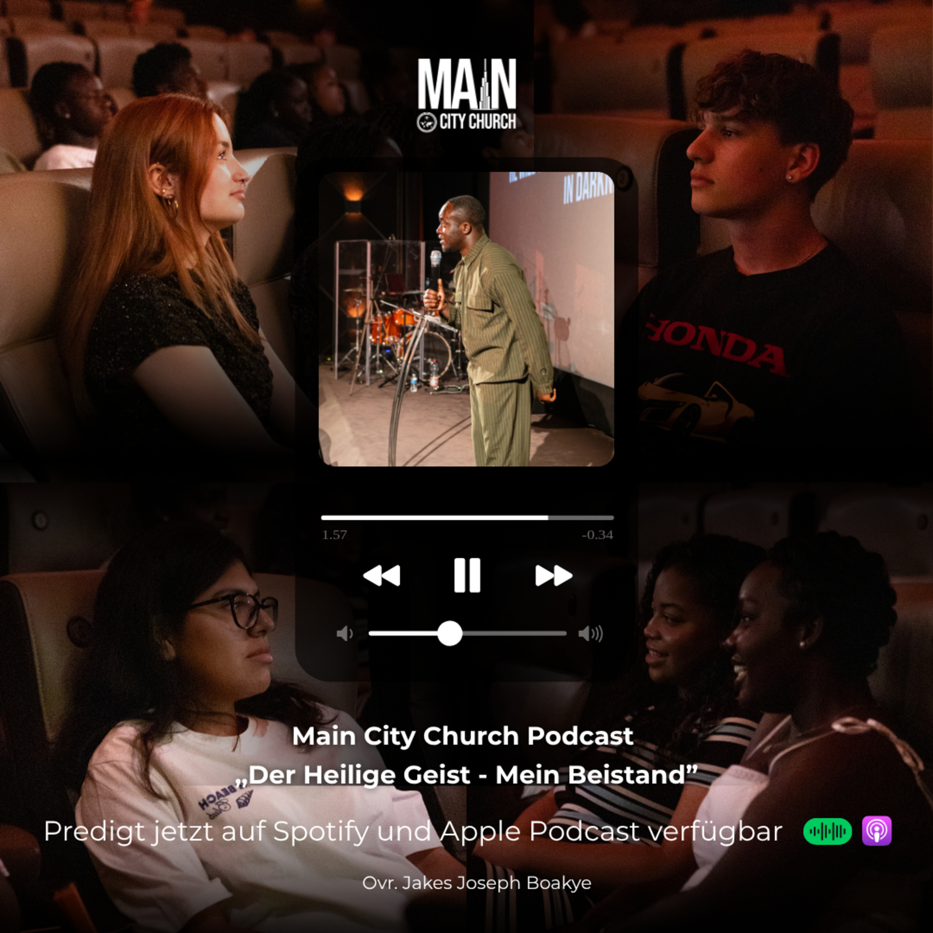 Der Heilige Geist - Mein Beistand | Main City Church | Jakes Joseph Boakye episode artwork