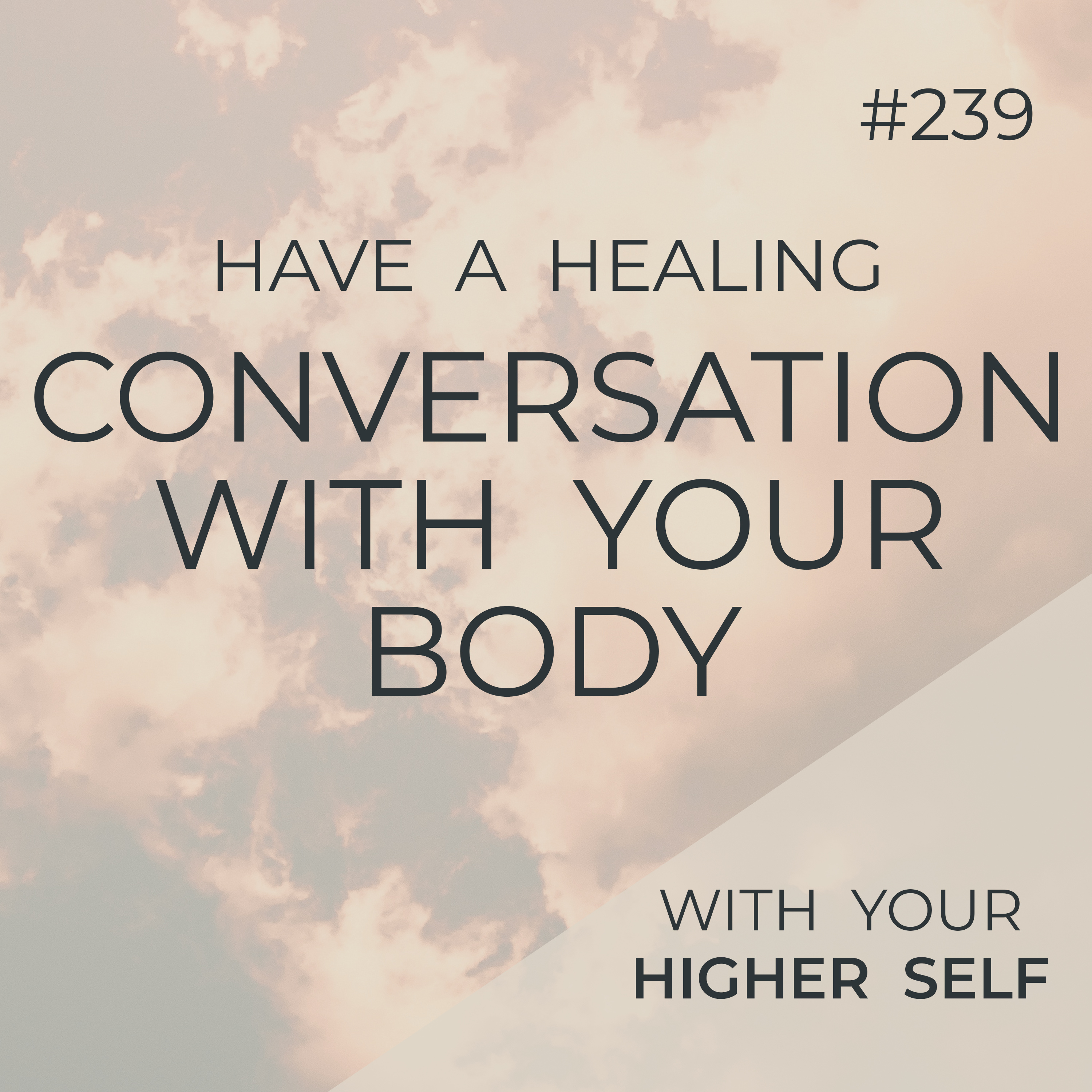 A Healing Conversation with Your Body (via Your Higher Self) | Seer Sessions #239 episode artwork