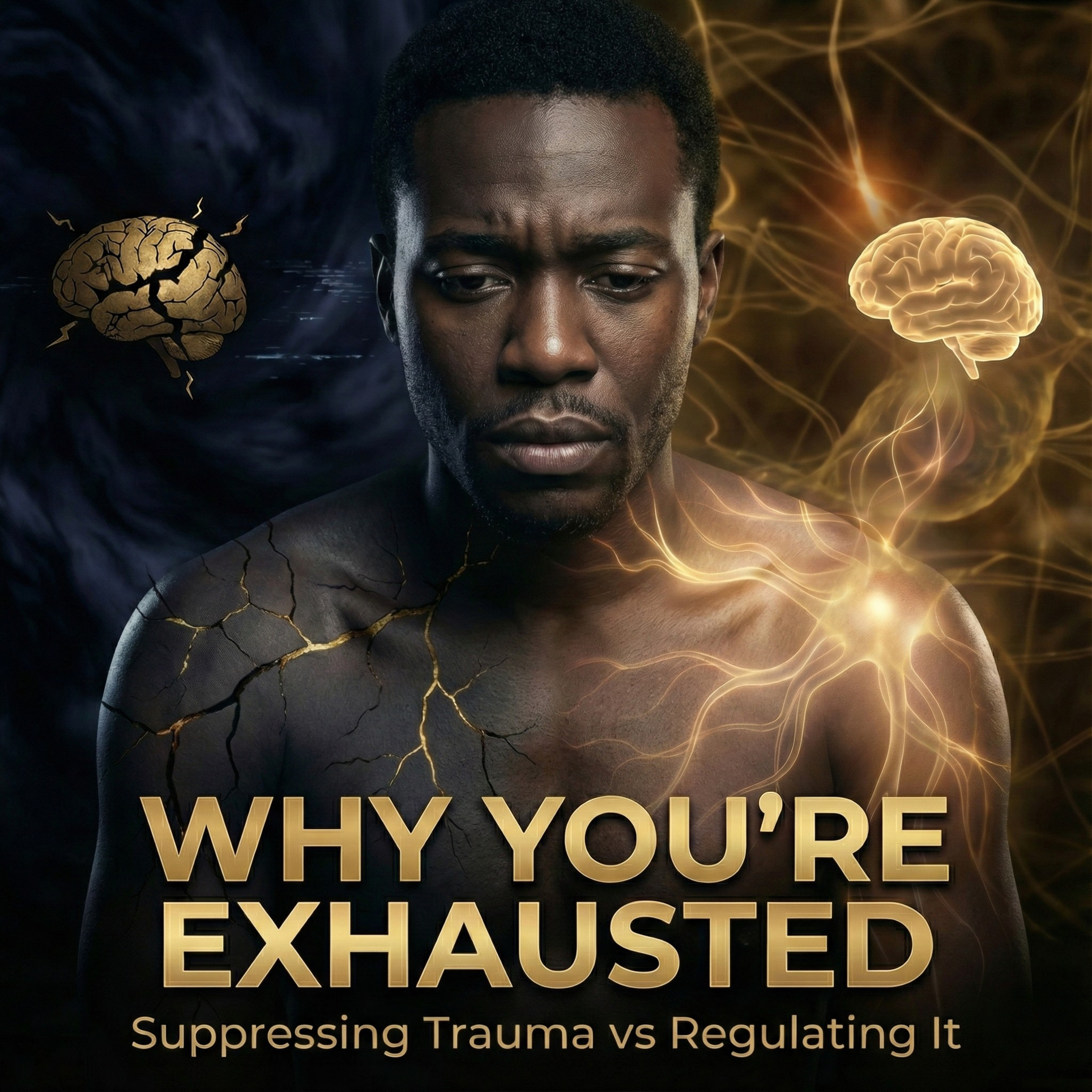 Why You're Exhausted: Suppressing Trauma vs. Regulating It episode artwork